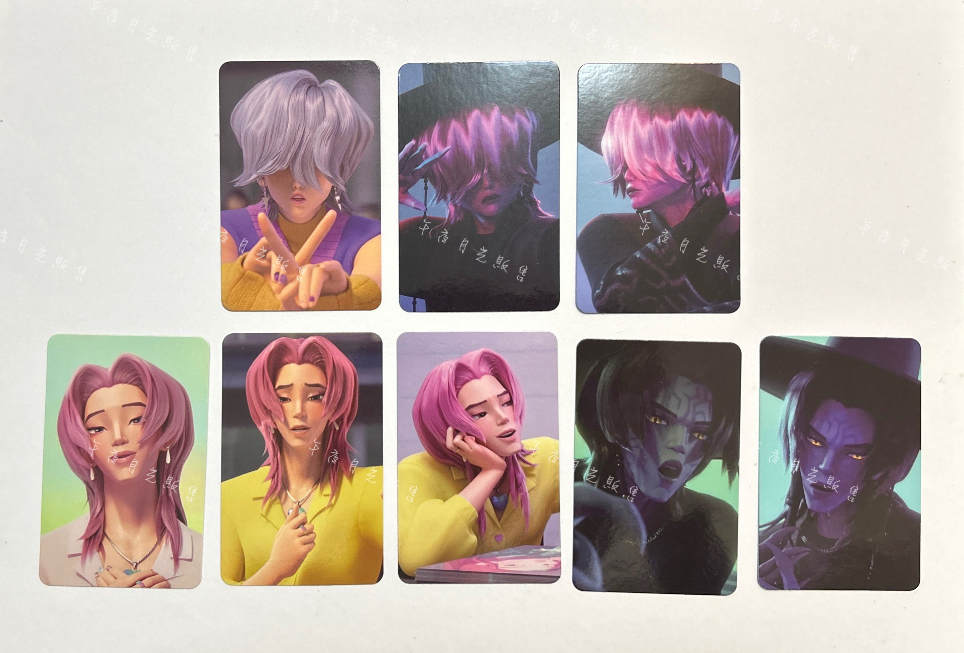 Kpop獵魔女團快閃店盲包小卡