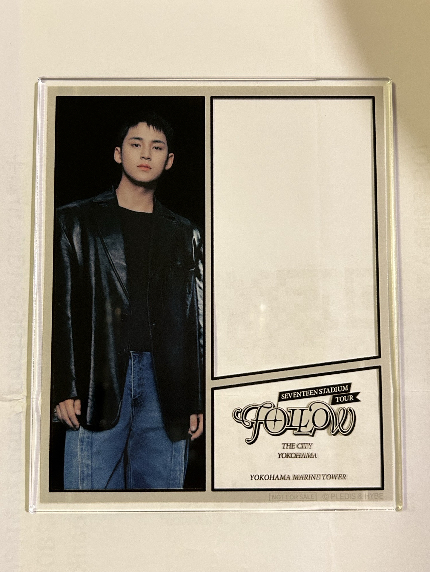 奎 follow the city 橫濱海洋塔門票特典 壓克力板