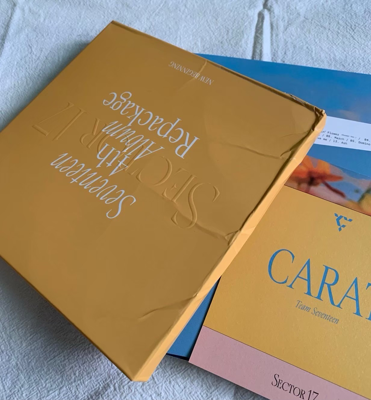 SEVENTEEN 正規四輯改版專《SECTOR 17》已拆全套