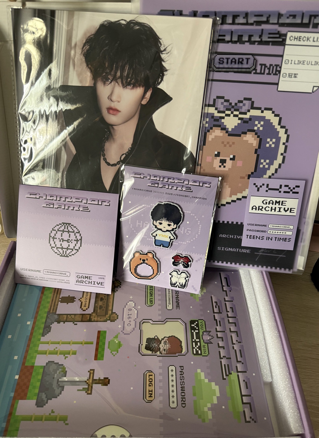 嚴浩翔款-無卡包全套