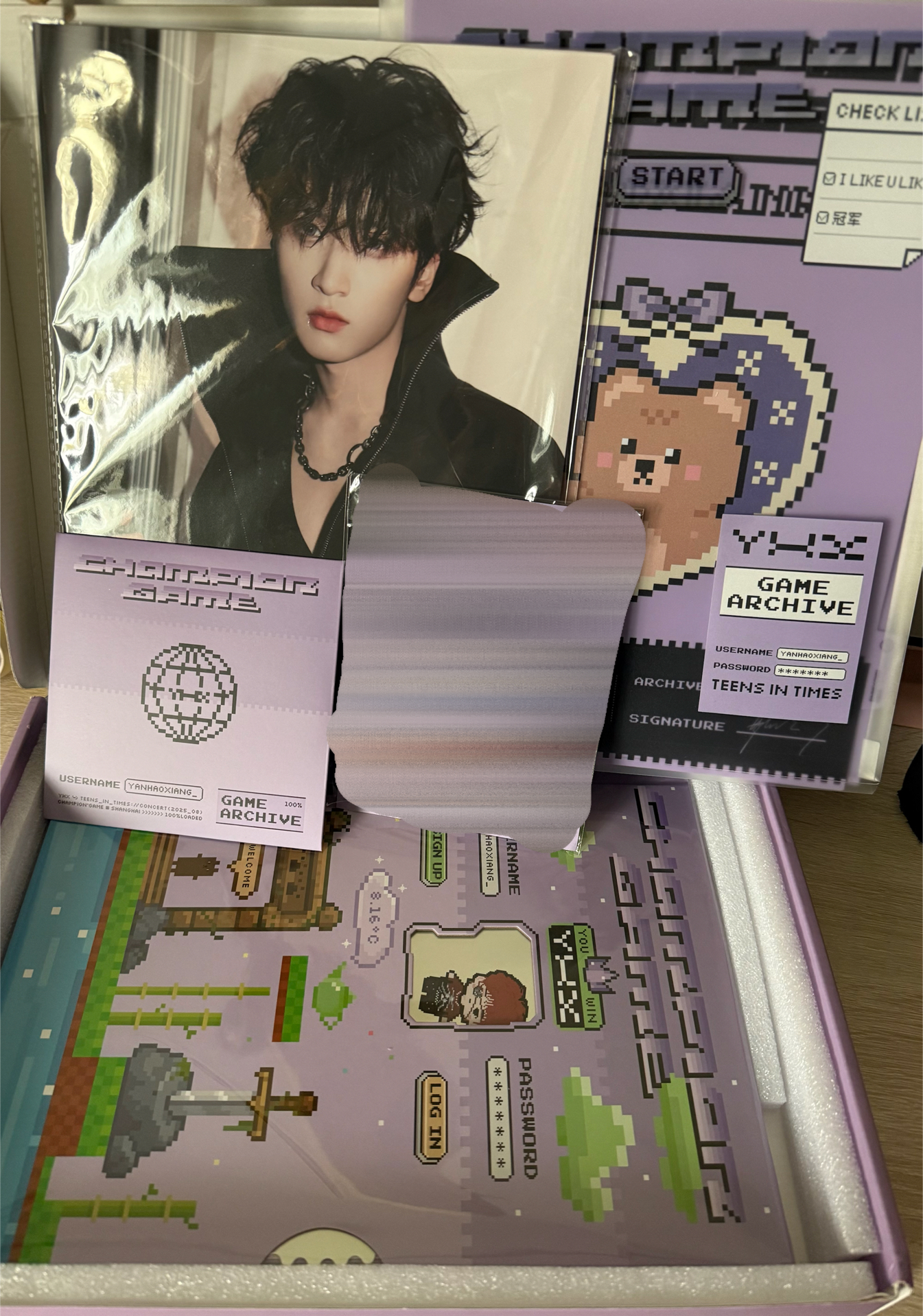 嚴浩翔款-無卡包無冰箱貼全套