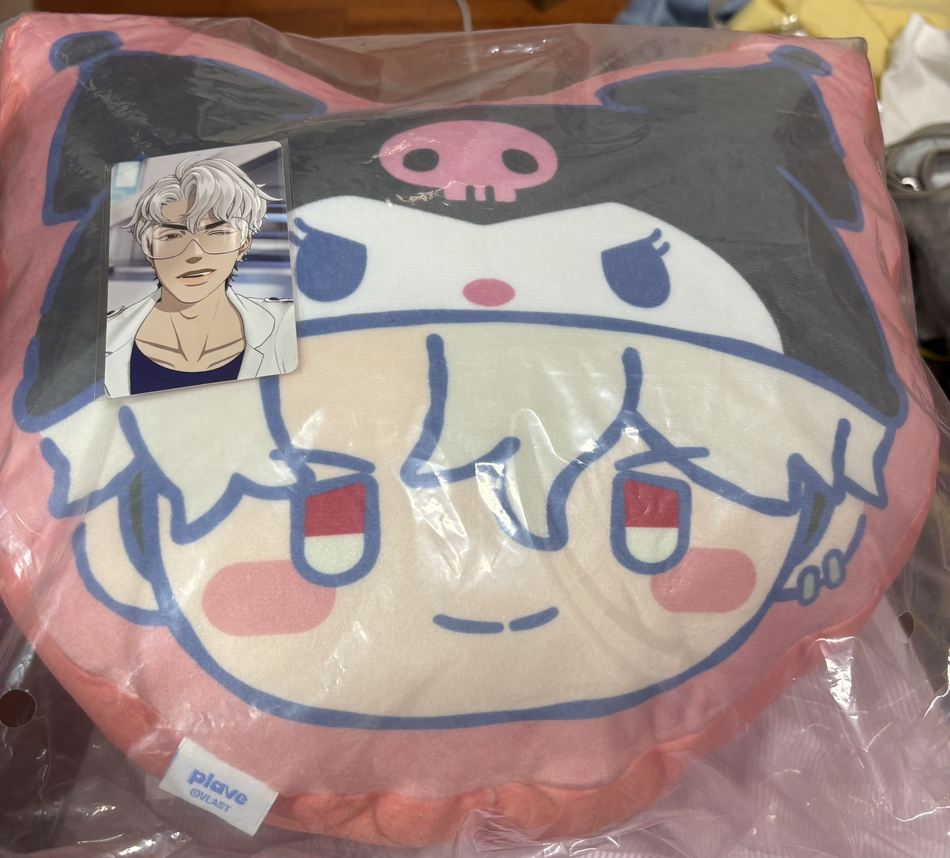 PLAVE 銀虎抱枕set