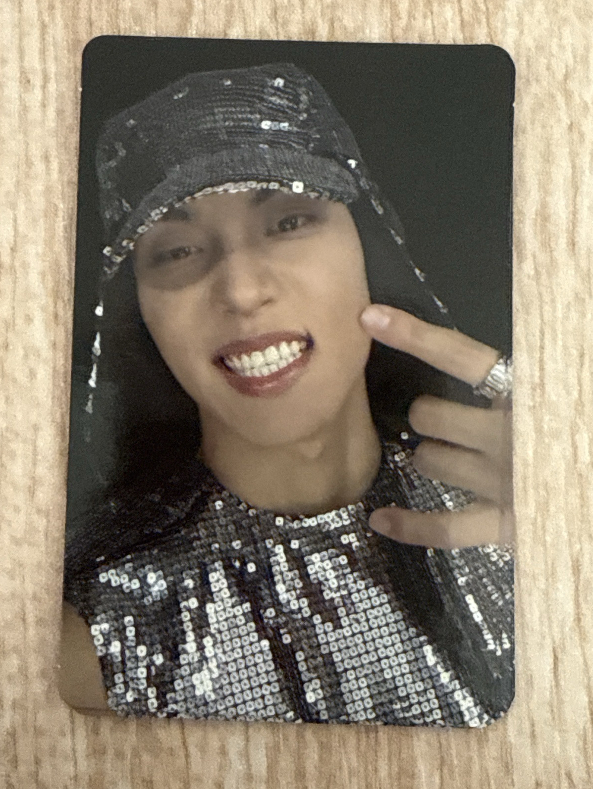 金栗亮片外套專卡