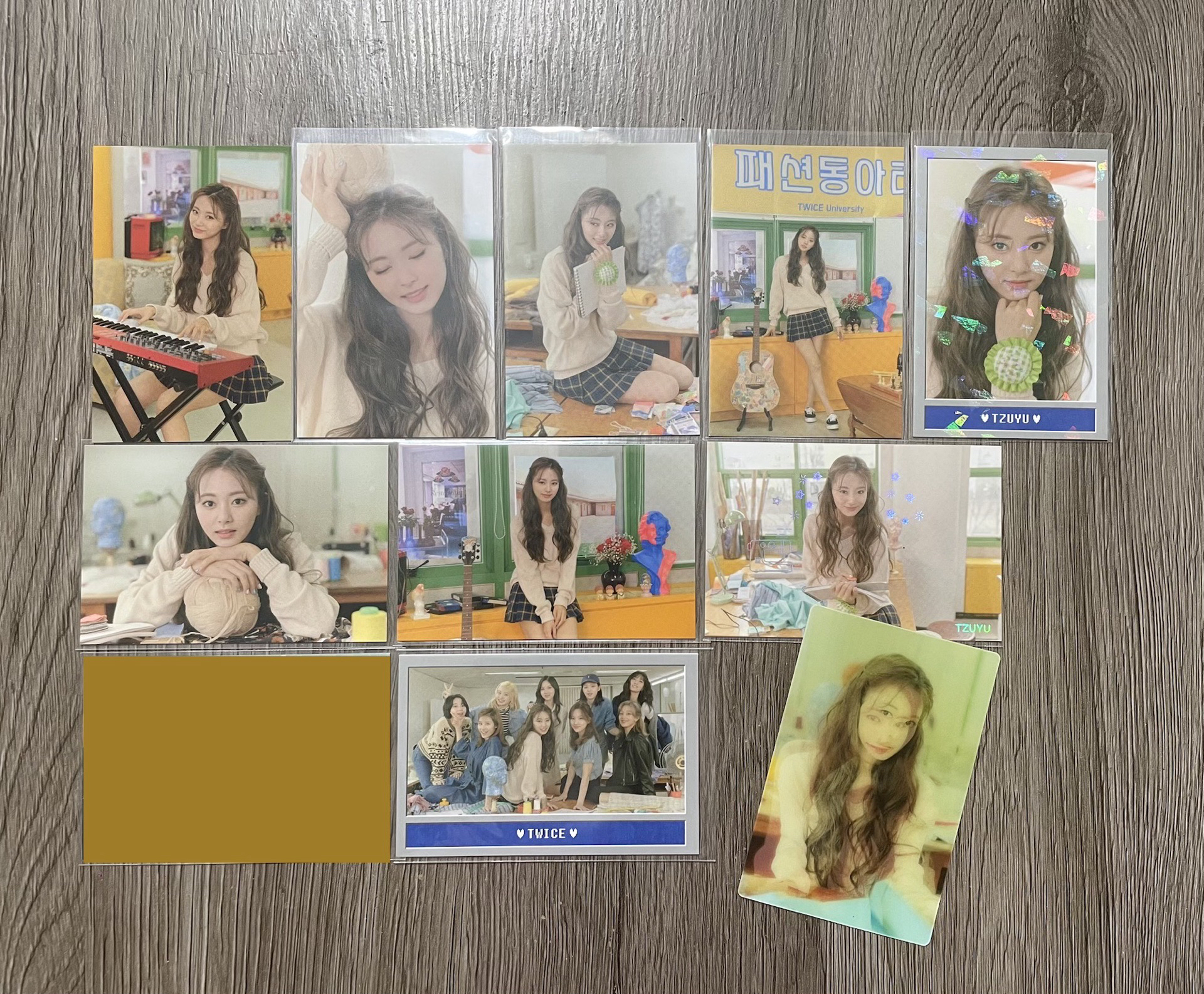 University大學系列Trading cards子瑜卡組