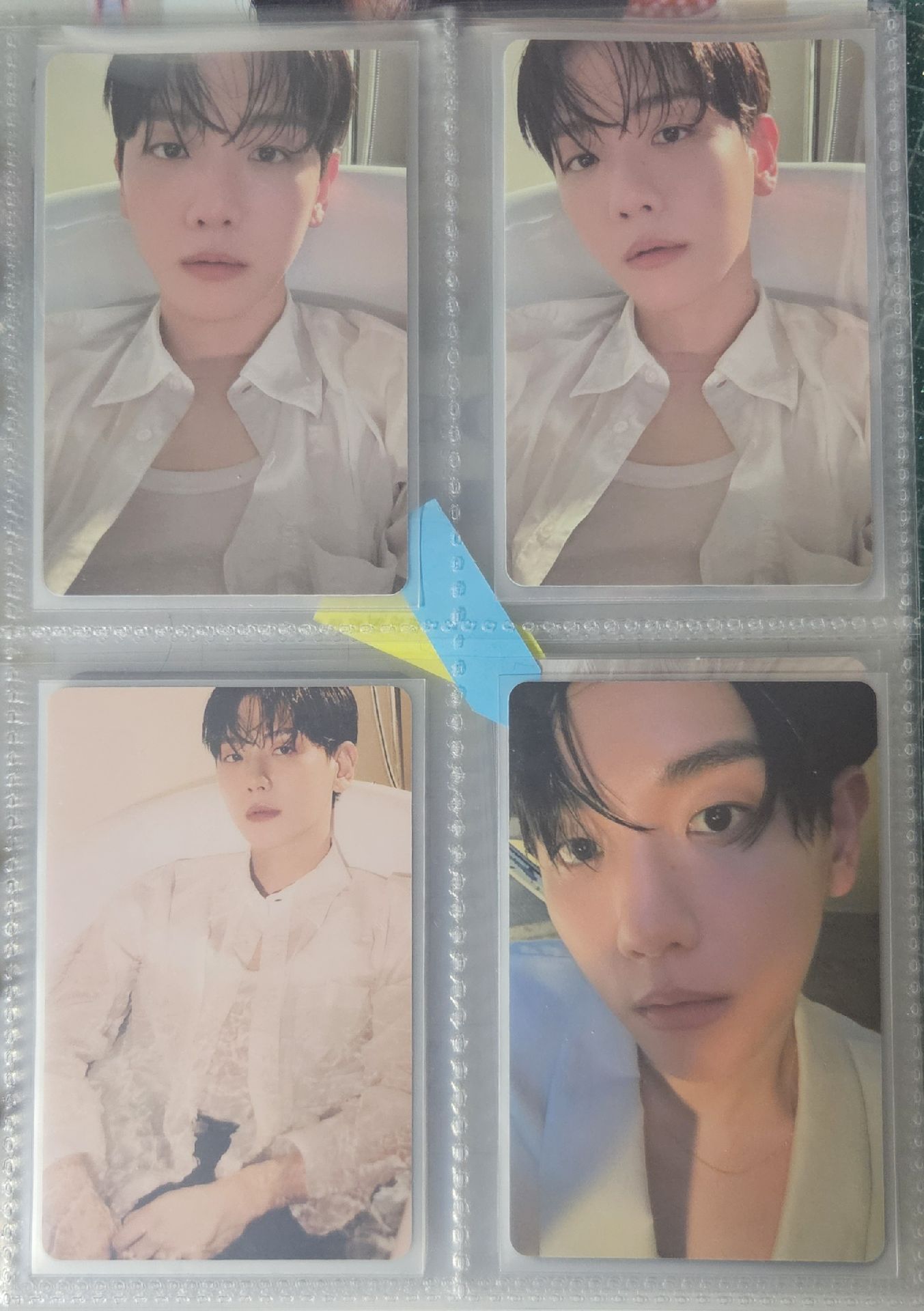 浴缸伯賢的誘惑 DICON 雜誌卡