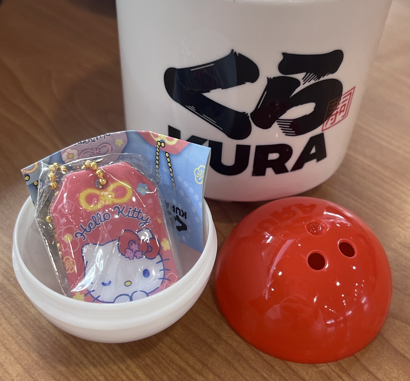 Kitty 藏壽司扭蛋 御守吊飾