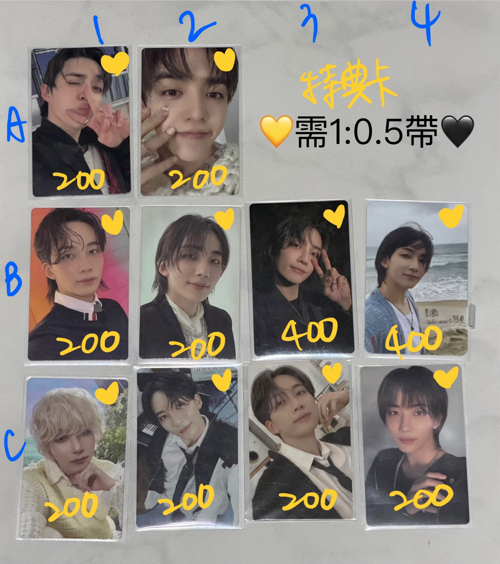 SEVENTEEN 哲 漢特典卡