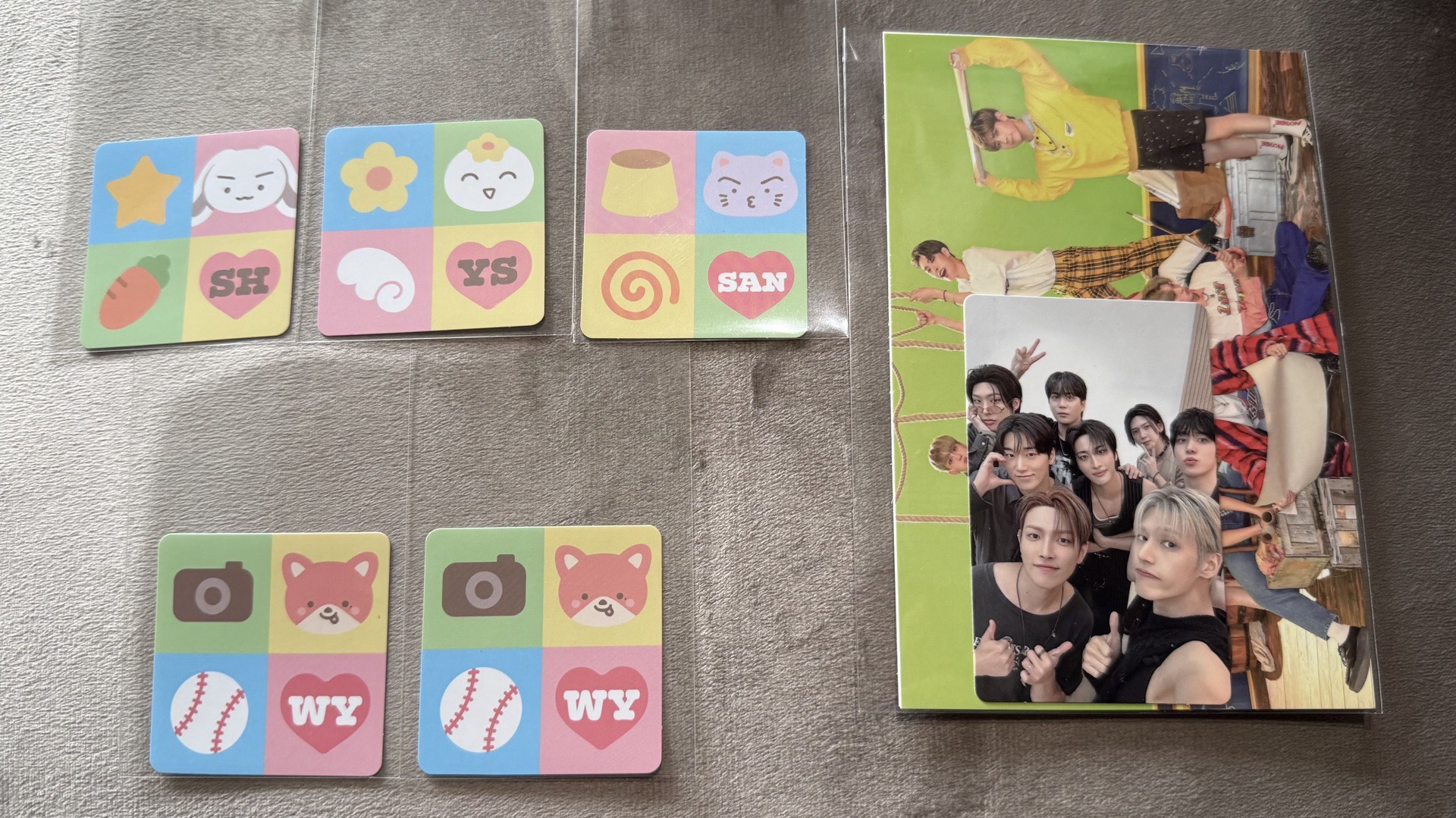 8 ROOM任務卡+入場禮+滿額貼紙