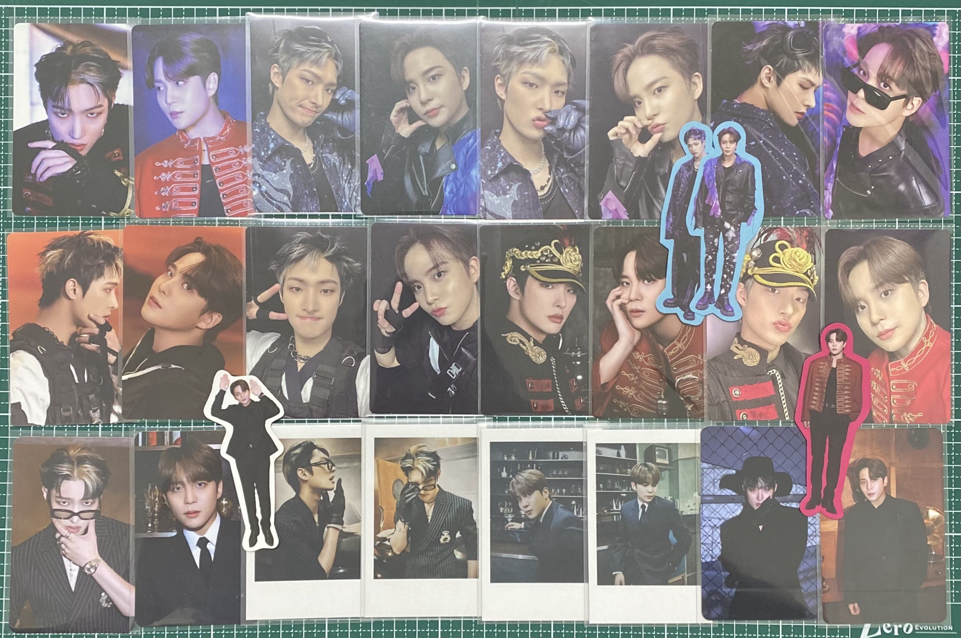 ATEEZ will專卡 拍立得 旼琦 鍾浩 全24張+4張貼紙
