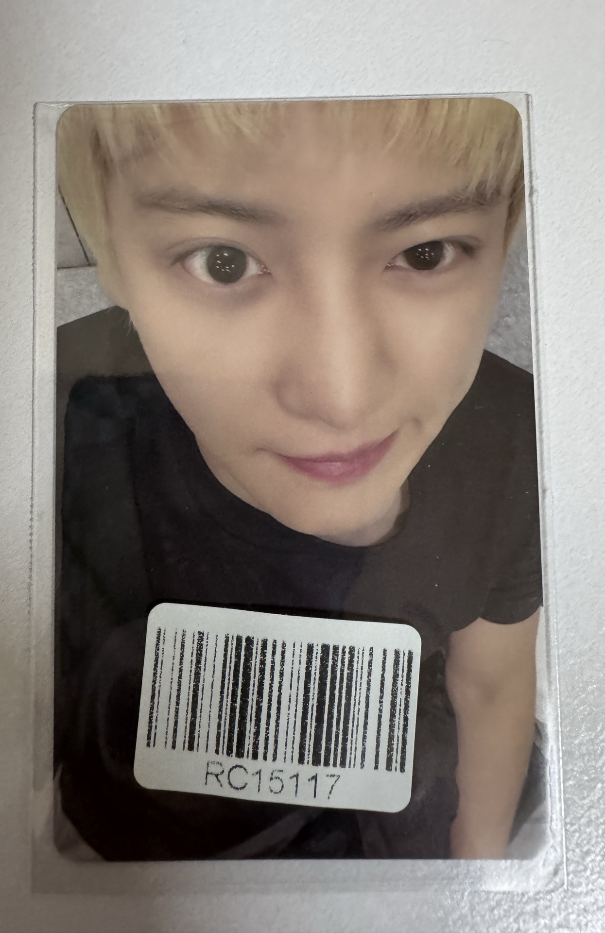 EXO燦烈Black Out kms簽售卡