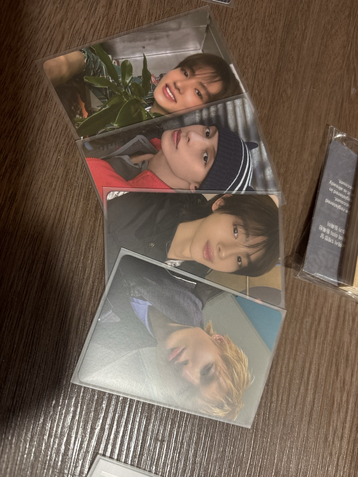 嚴、馬、凡、訓年曆卡