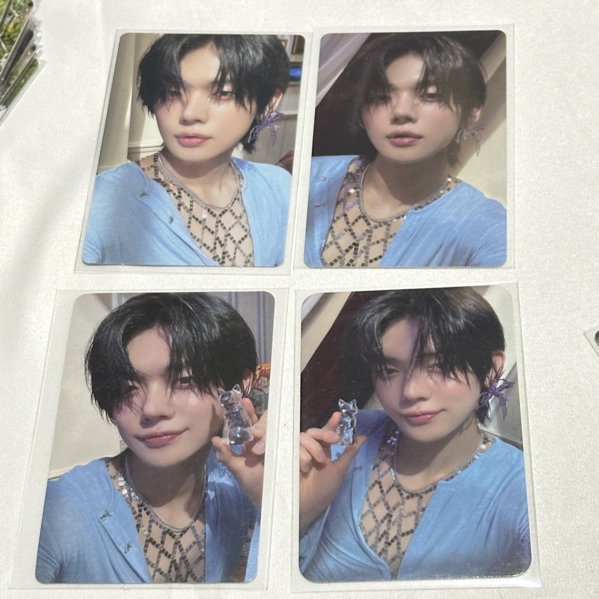 崔然竣 迷五 srr 藍衣set naver直播卡 日咖幸運卡 單封卡 單封特典 琉璃貓