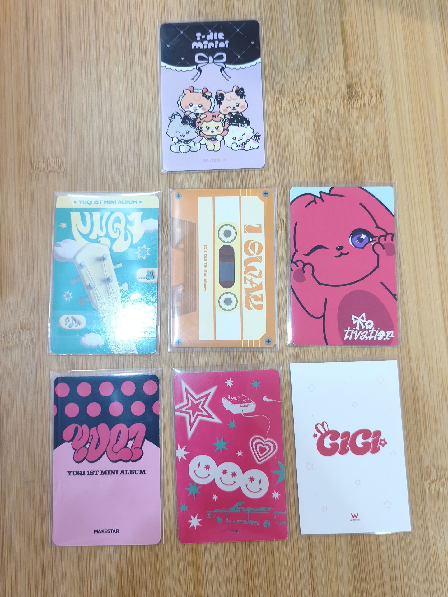 i-dle 宋雨琦 Yuqi 專卡 特典卡 隨機卡