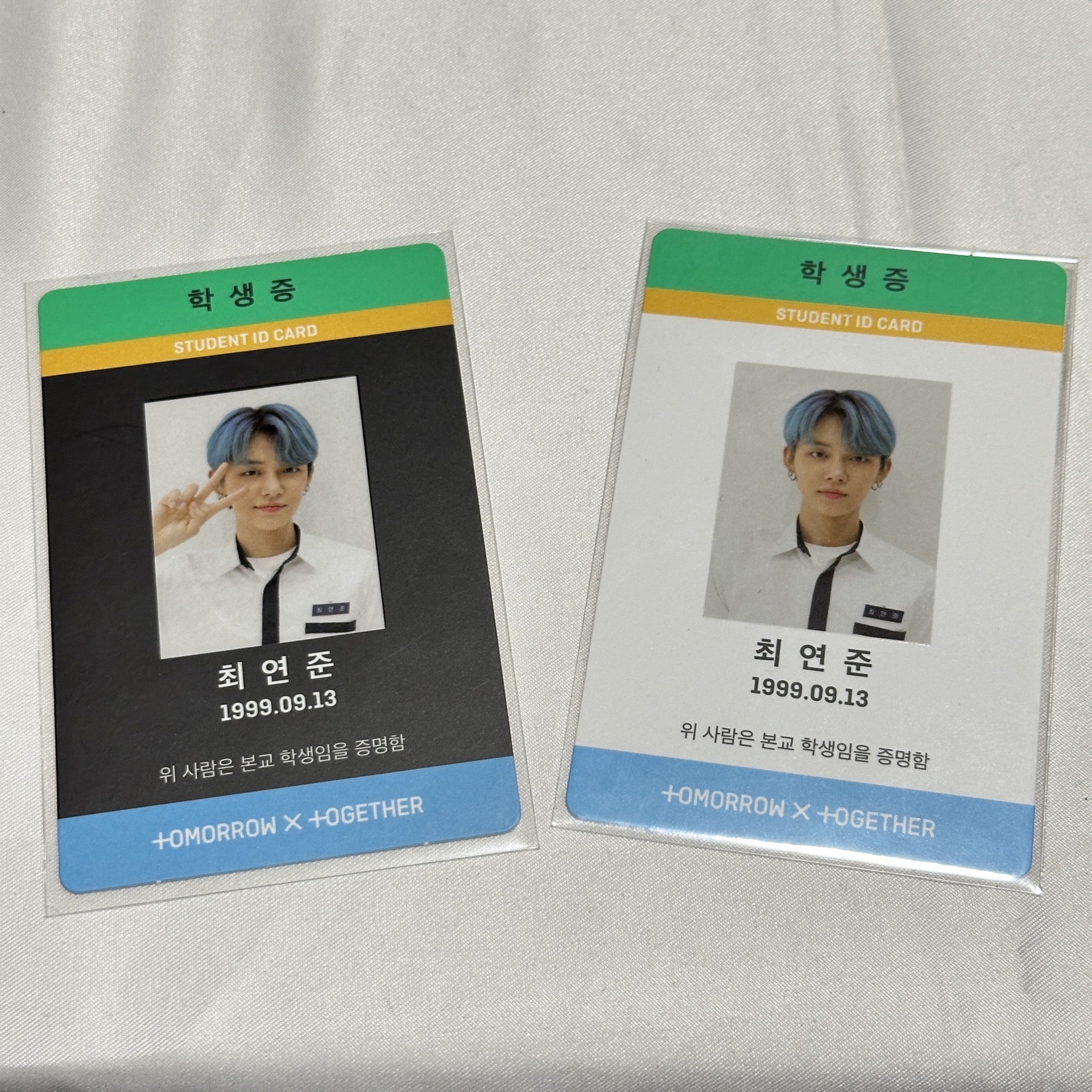 崔然竣 943 黑白學生證