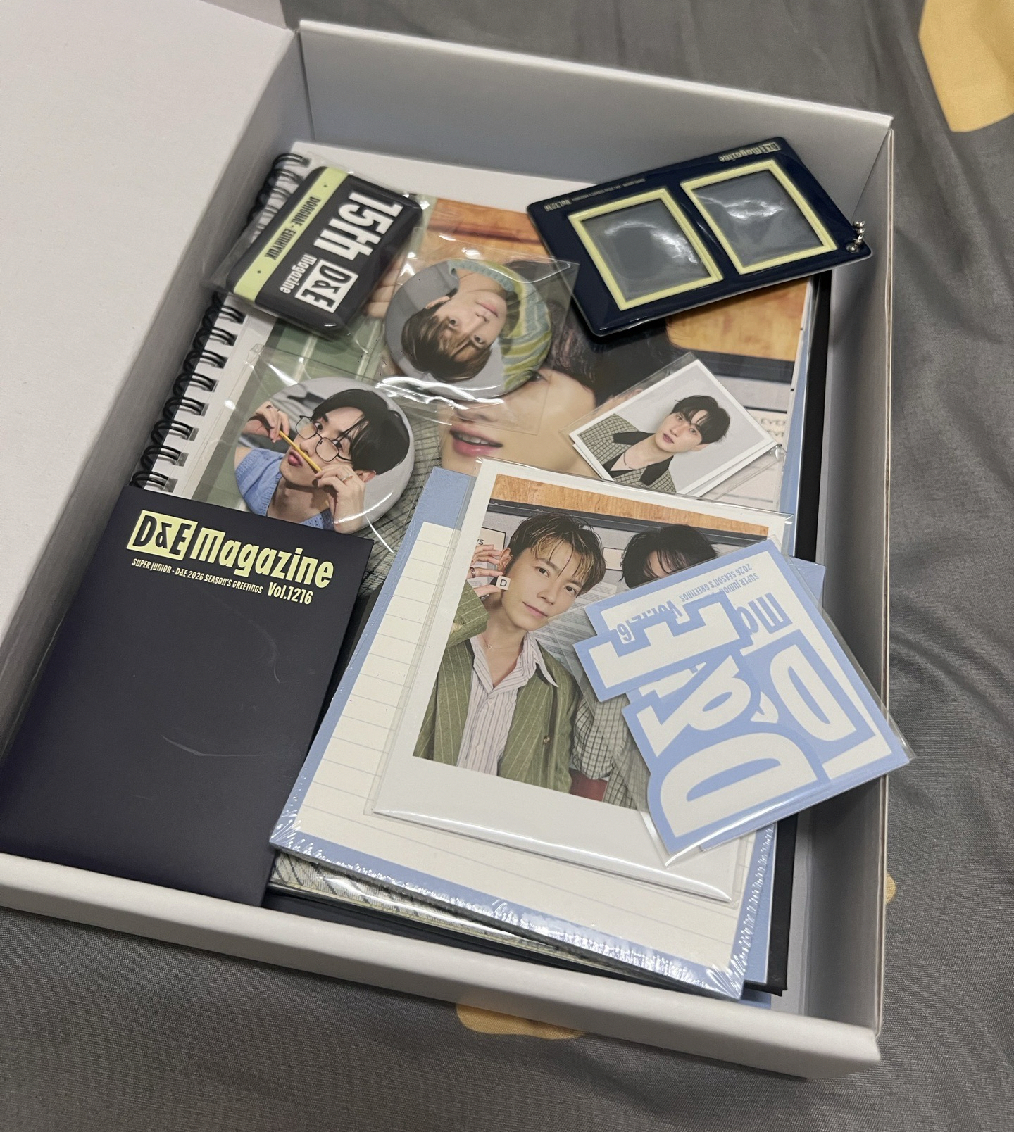 Super junior D&E 2026年曆