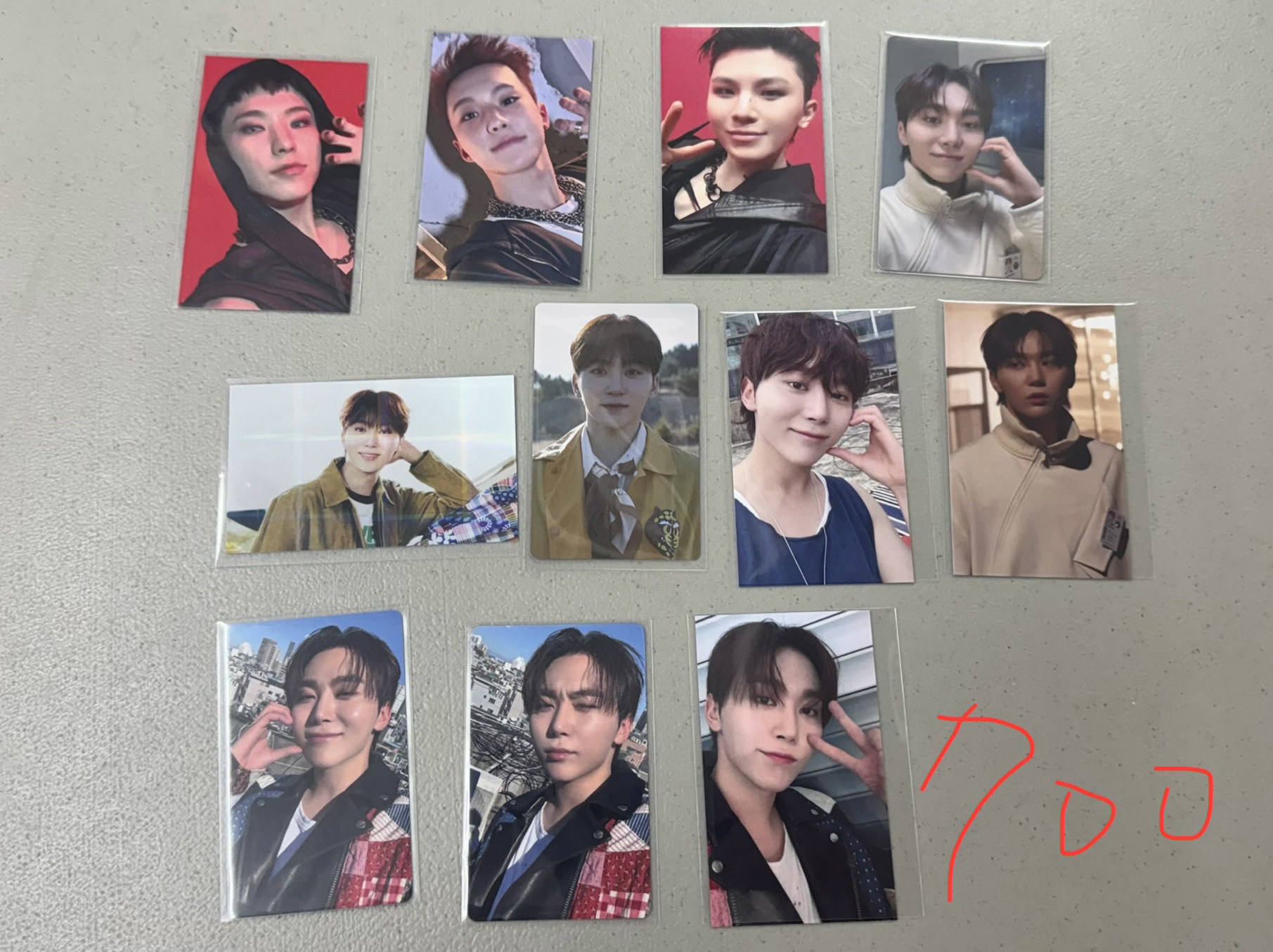 勝寛 Hoshi Woozi 場限卡  盤出共11張