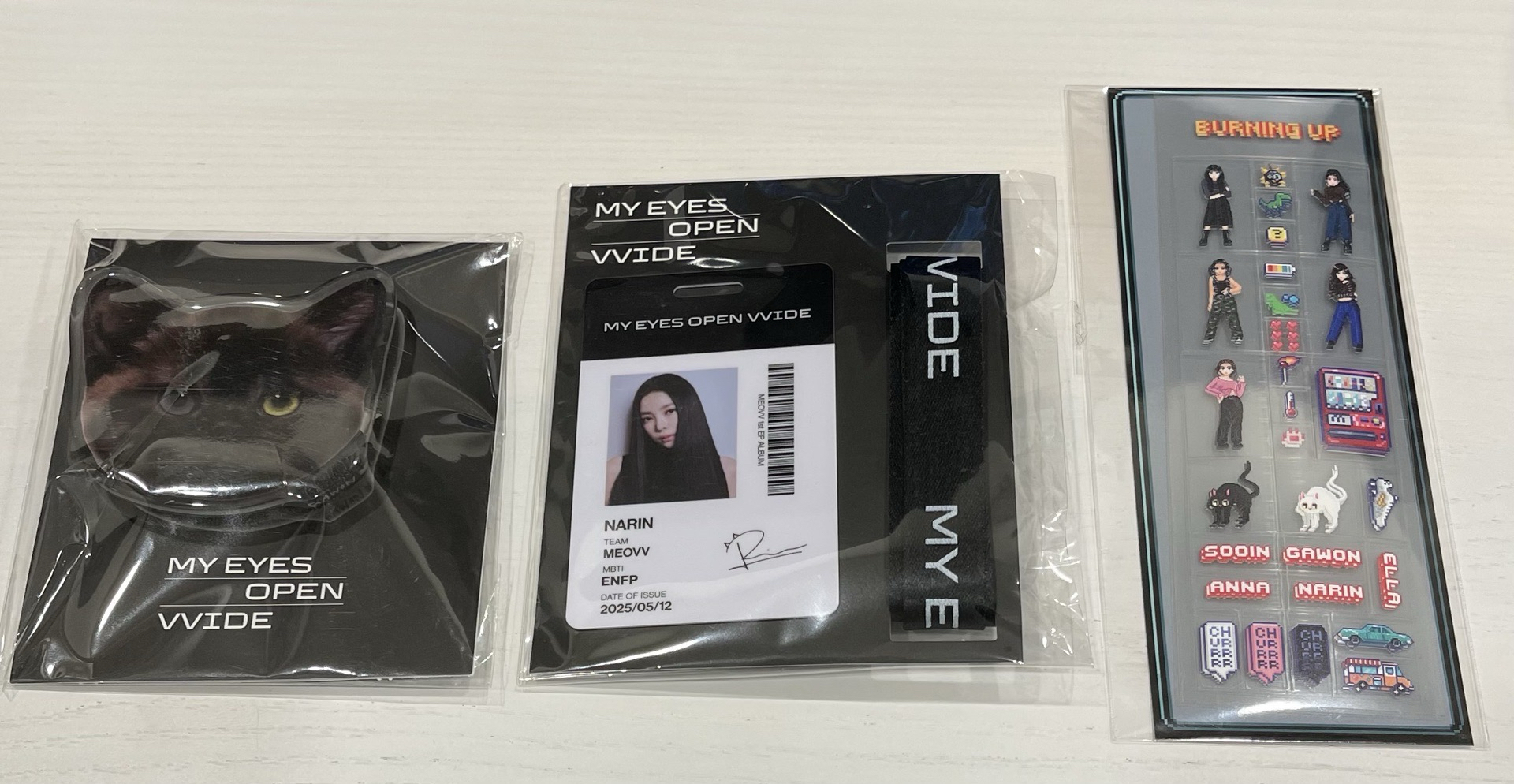 MEOVV 貼紙 姓名牌 支架