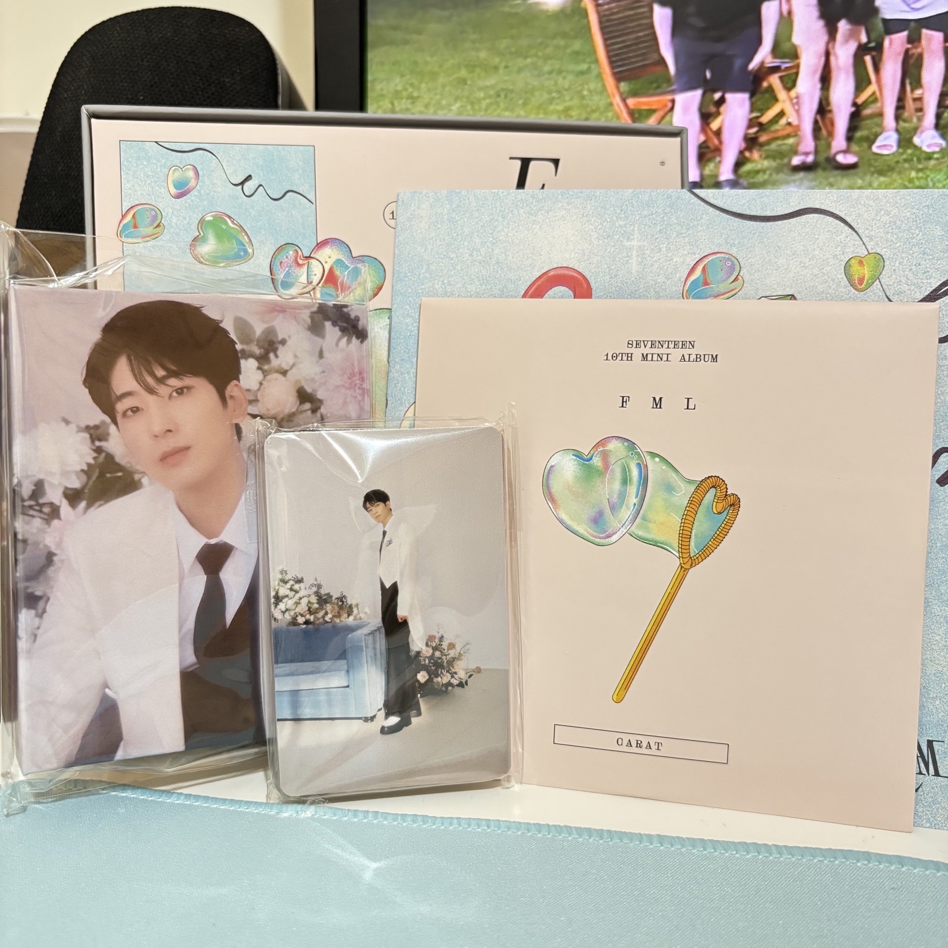 Seventeen 迷10 FML 婚禮盤 克拉盤 Wonwoo ver.