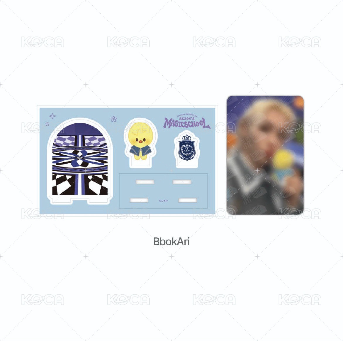 4th FM 魔法學院菲立牌 含卡