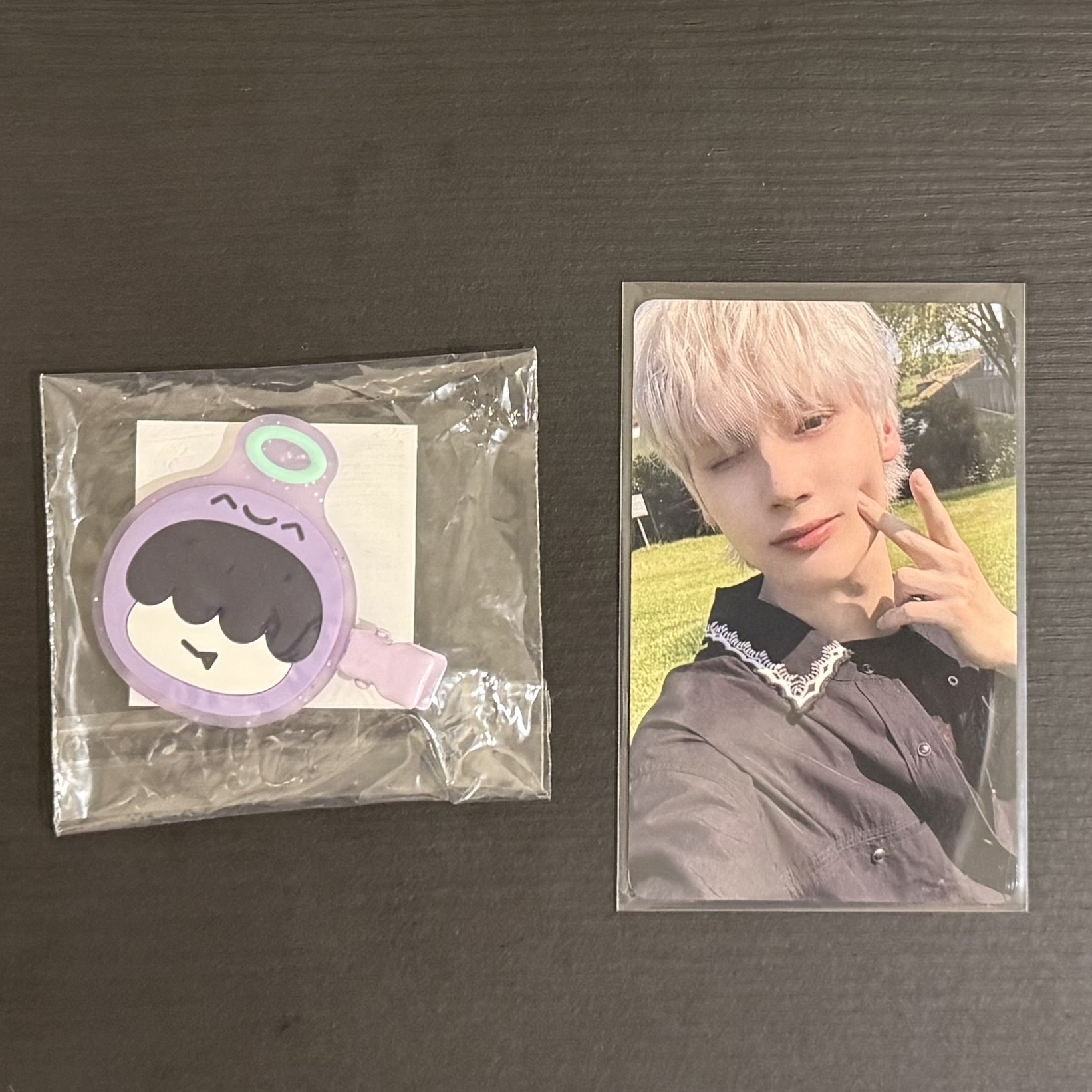 哼啊寧髮夾+日本zone卡