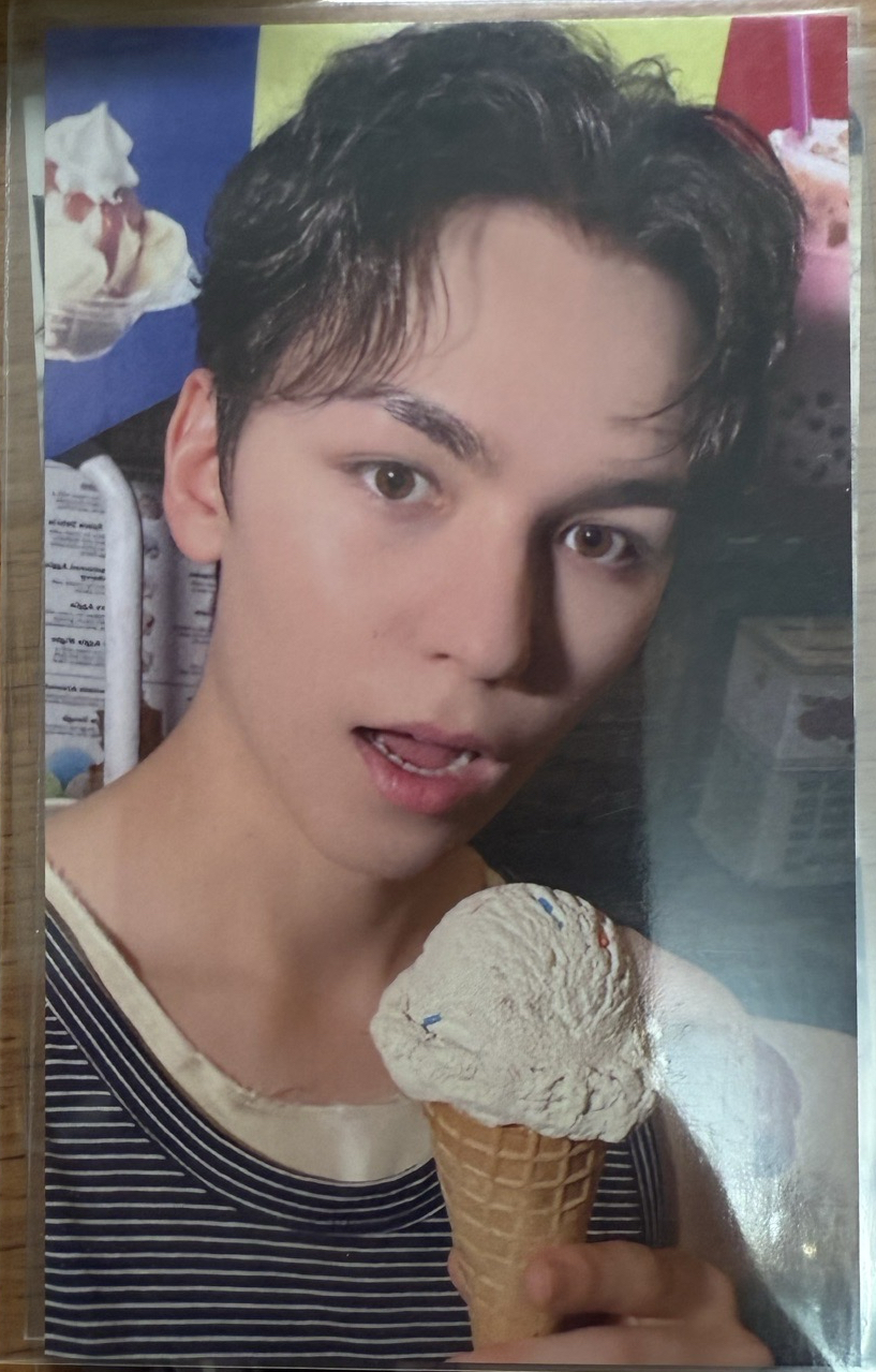 現在我有冰淇淋 