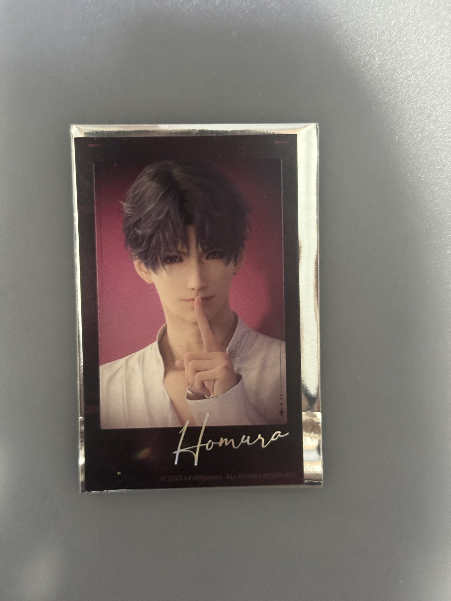 沈星回、祁煜徽章 拍立得