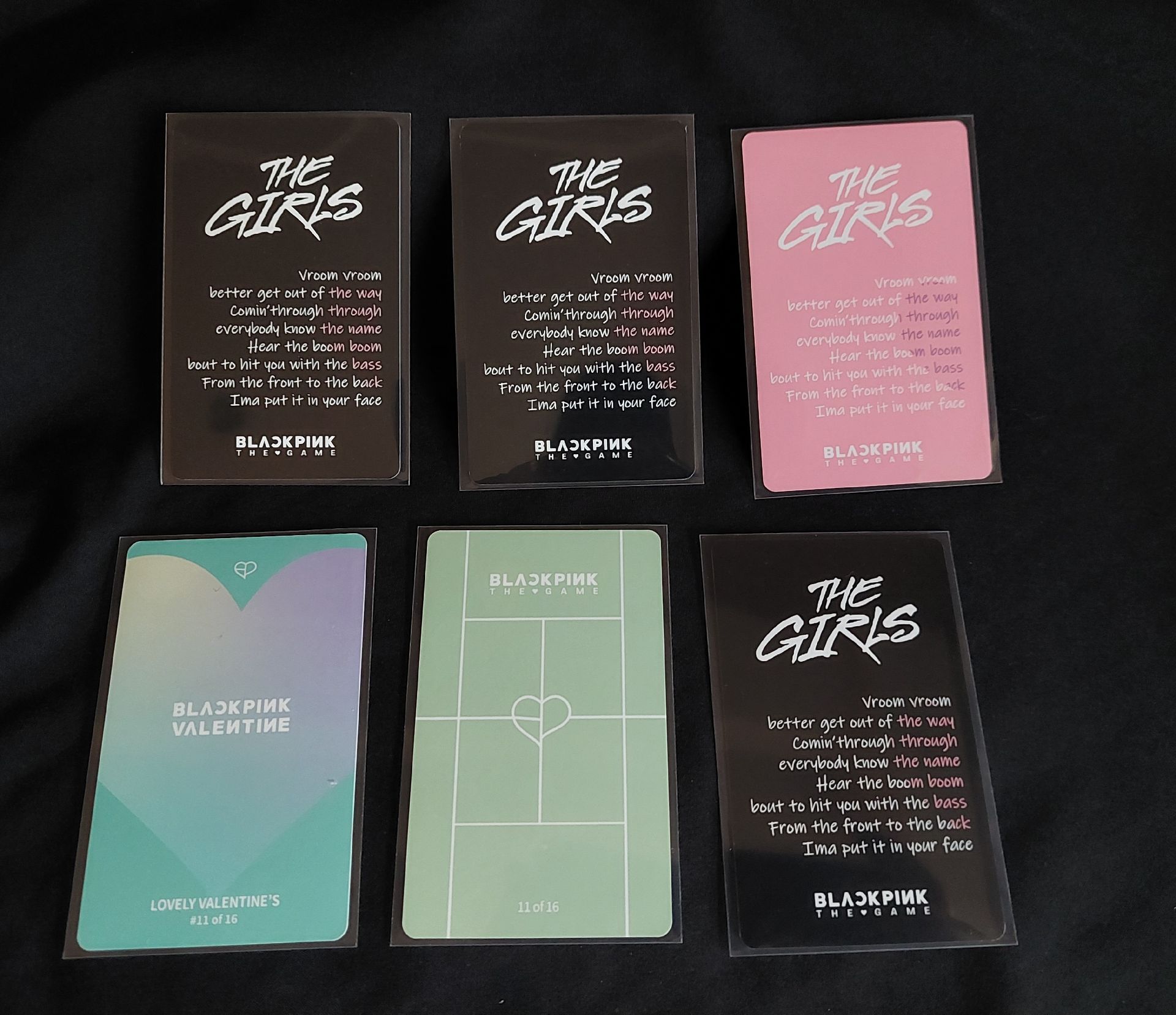 BLACKPINK BPTG Rosé小卡便宜售