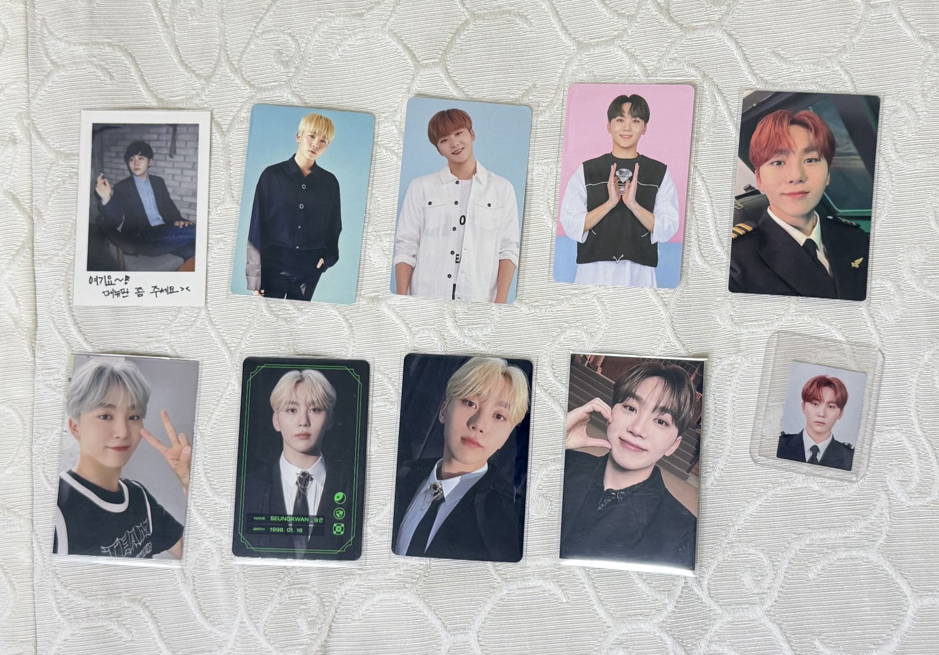 Seungkwan 1-8期會員禮