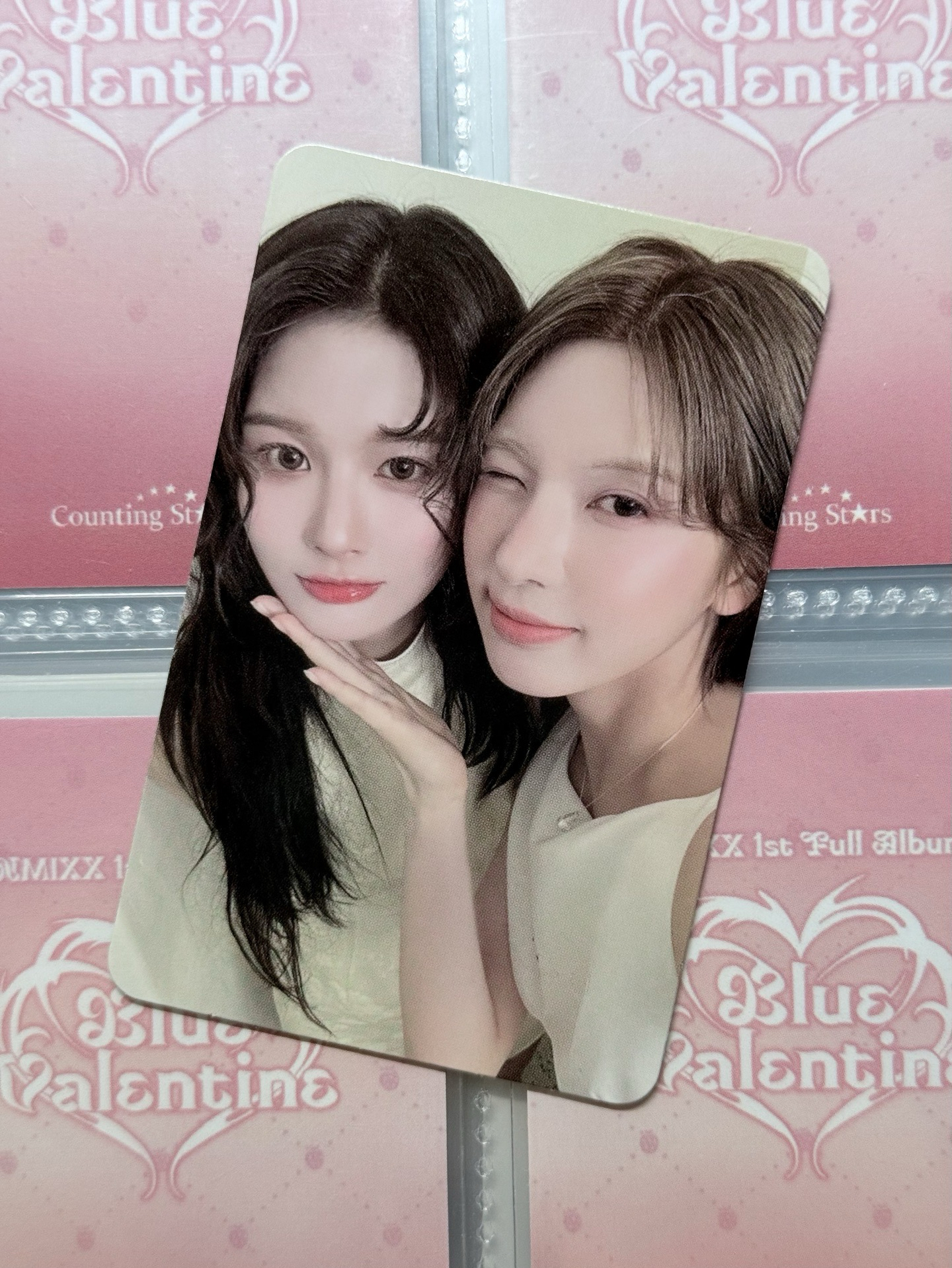 NMIXX 藍情專卡 薛裴雙人