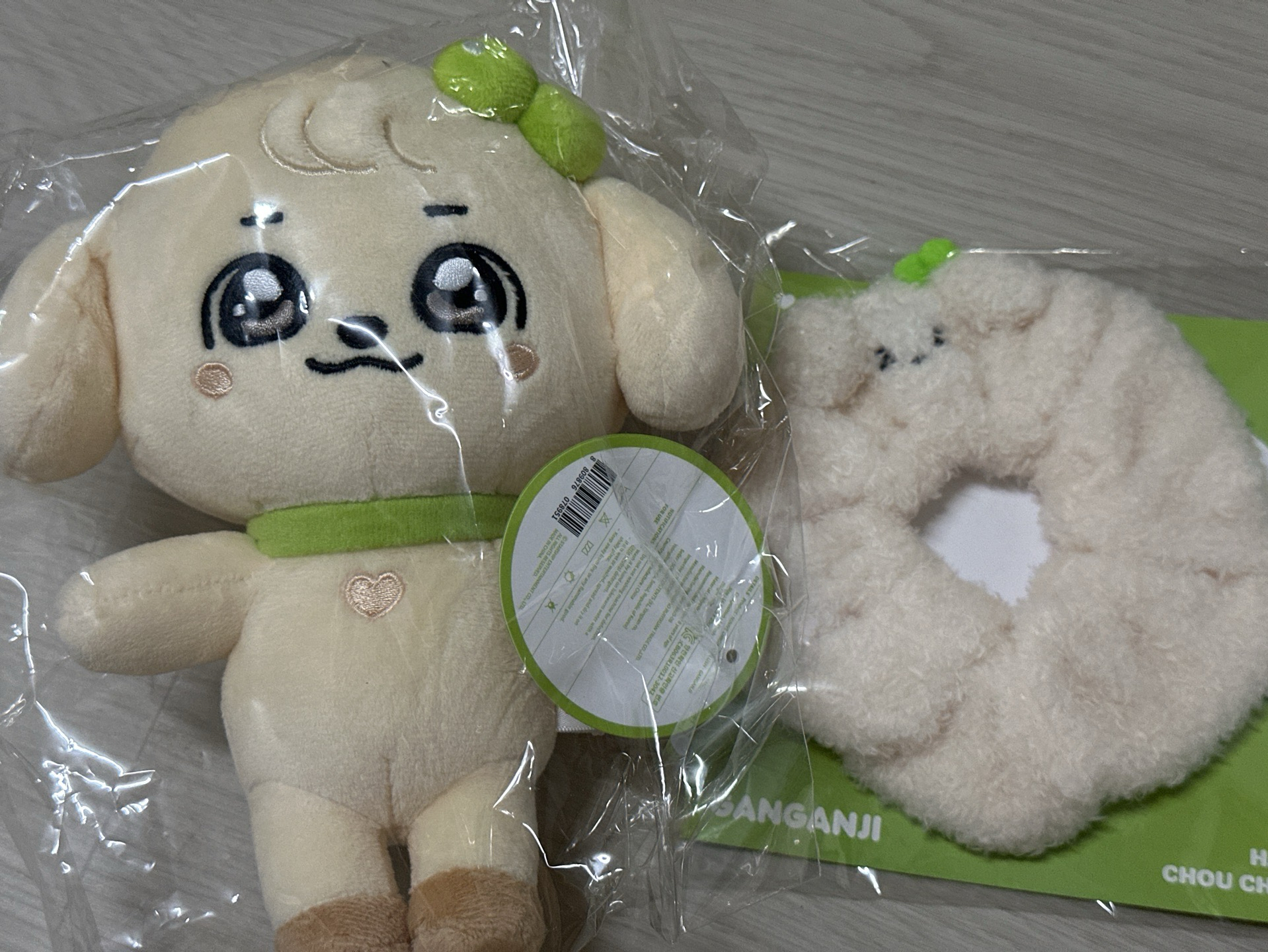 IVE 安狗 髮圈+娃娃