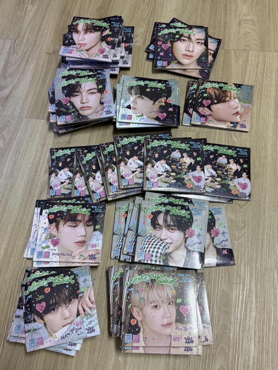 ZB1正規一輯單封未拆專 狗狗卡團封