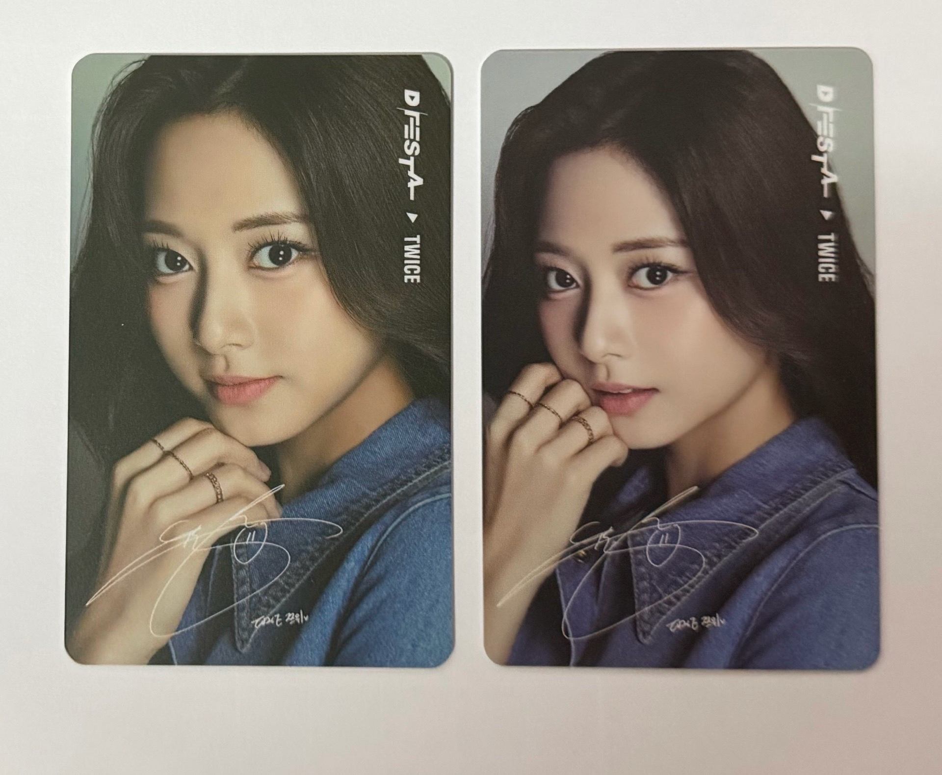 TWICE 子瑜 D FESTA 展覽入場票卡