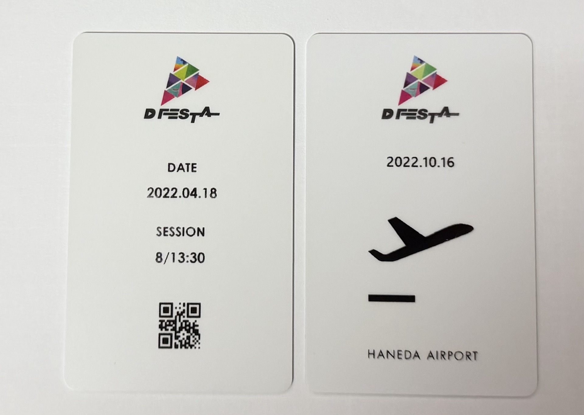 TWICE 子瑜 D FESTA 展覽入場票卡