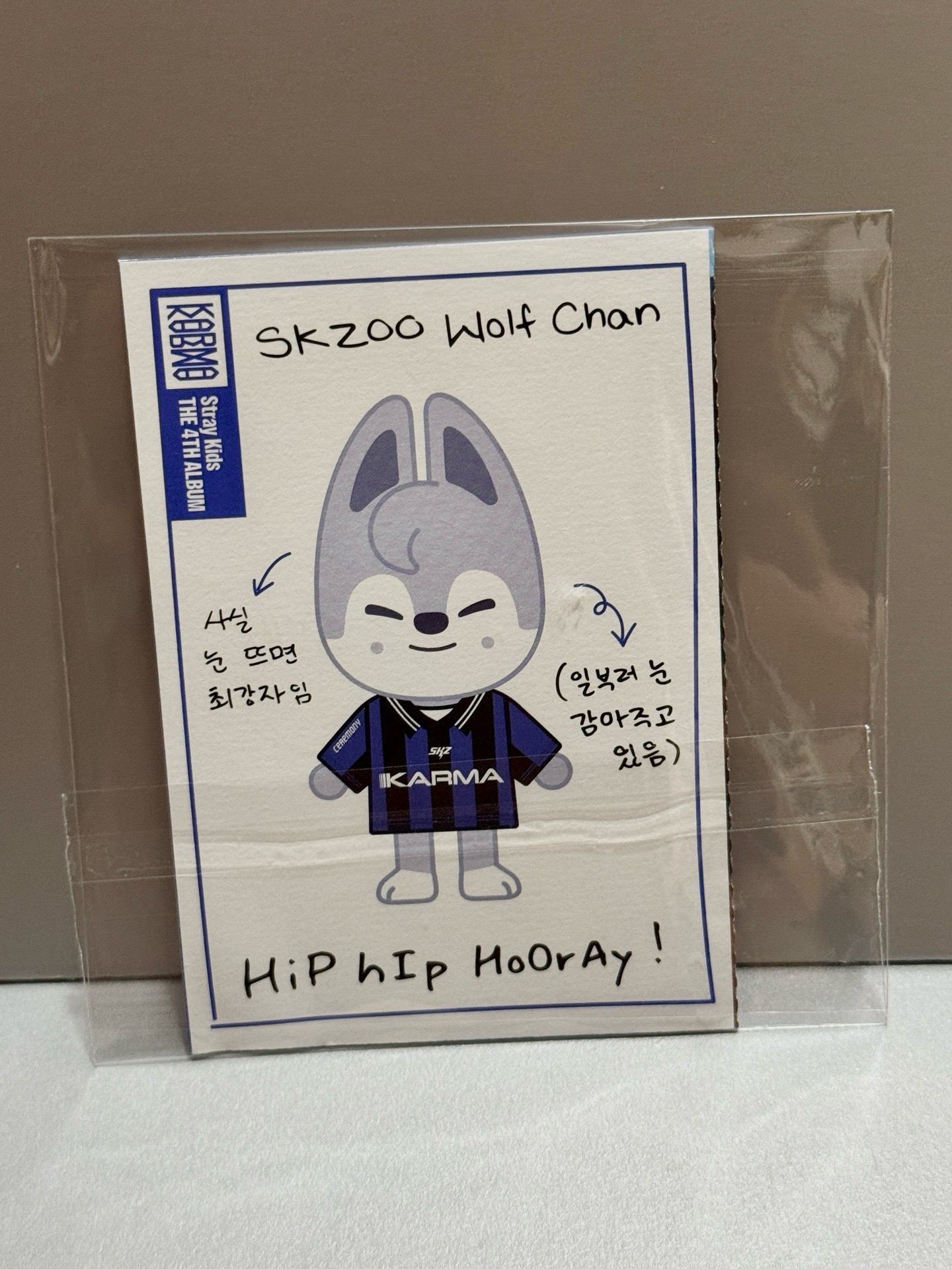 Stray Kids KARMA 專輯卡電子專娃身分證卡 方燦