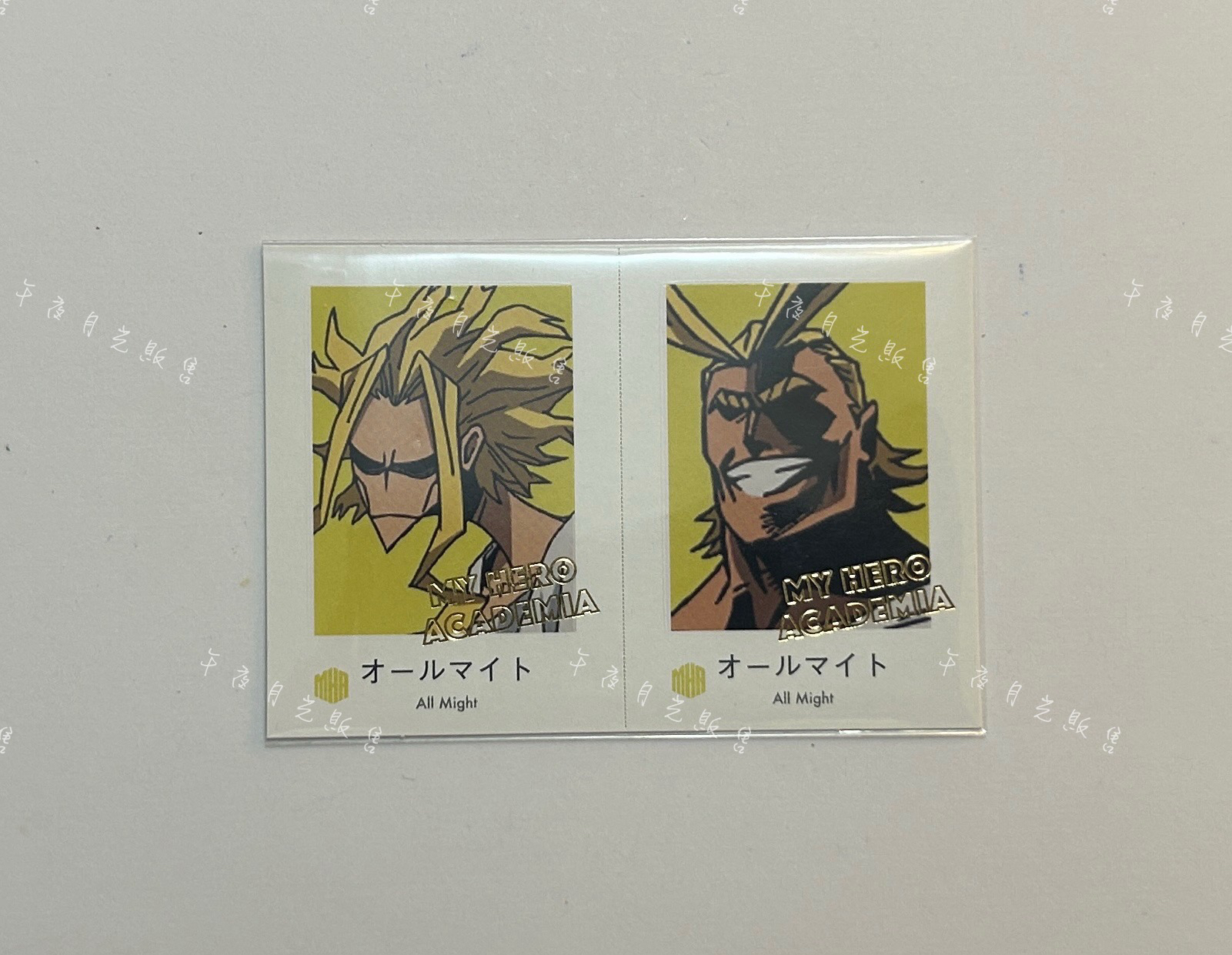 燙金-歐爾麥特［需綁4，不單售］