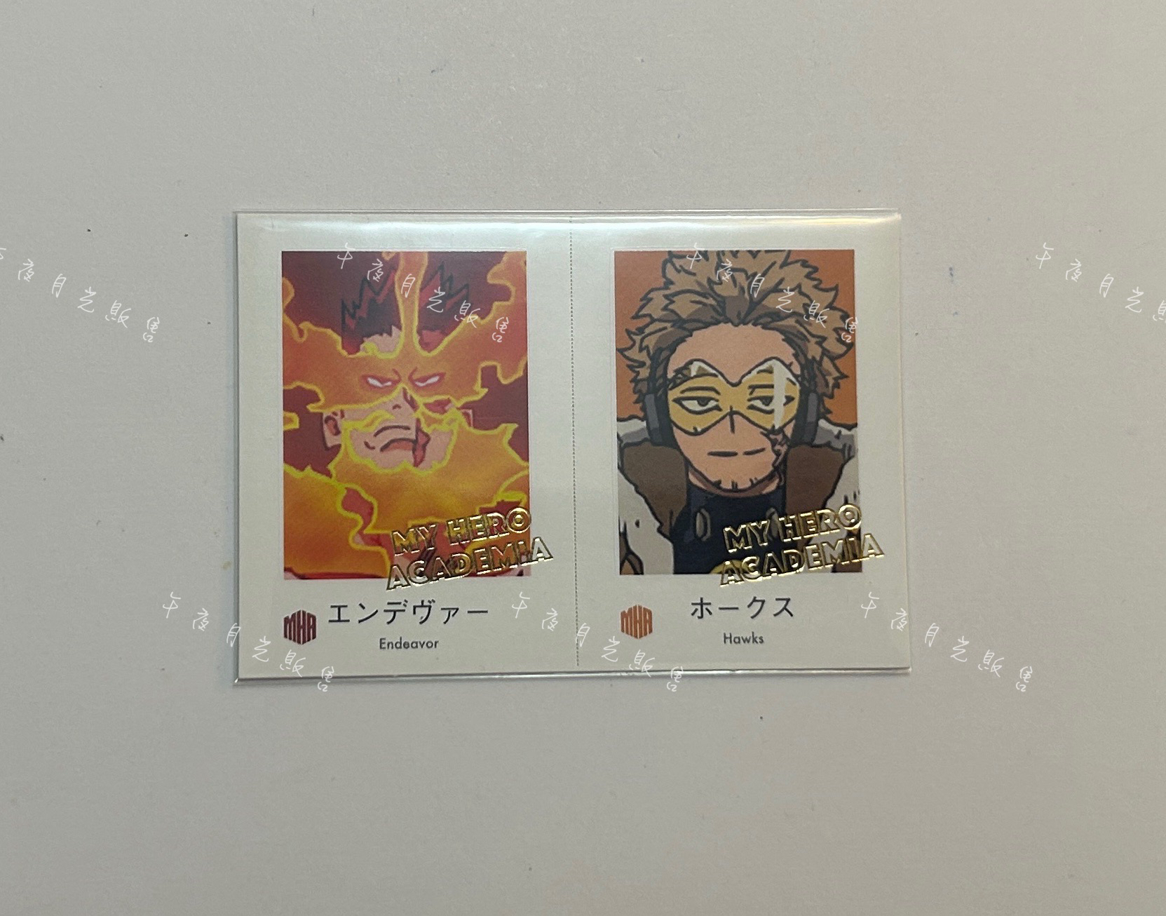 燙金-奮進人&霍克斯［需綁6，不單售］