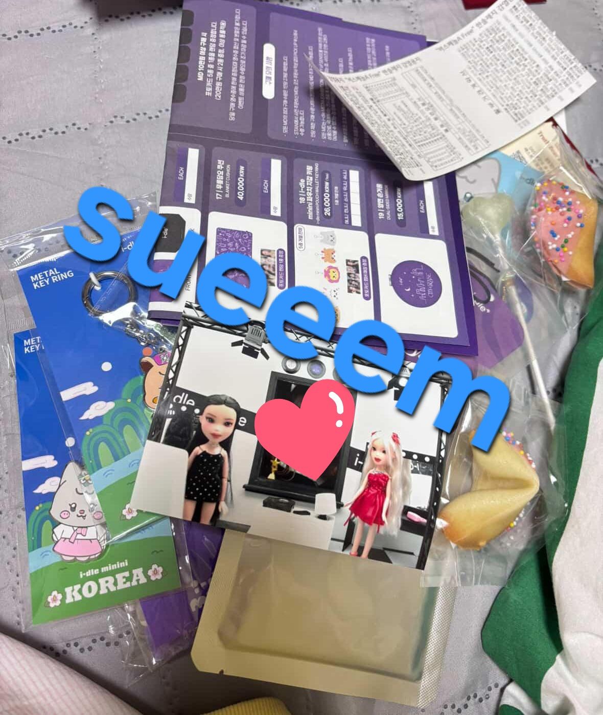 i-dle 首爾場展覽 薇娟miyeon 親簽