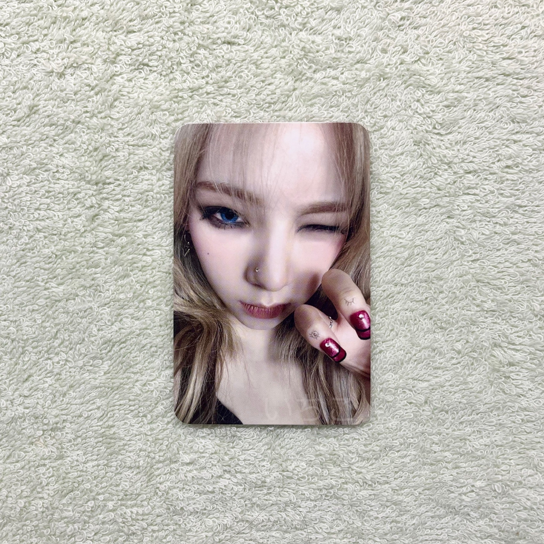 Karina💙MY WORLD 星河預售特典 B Ver.