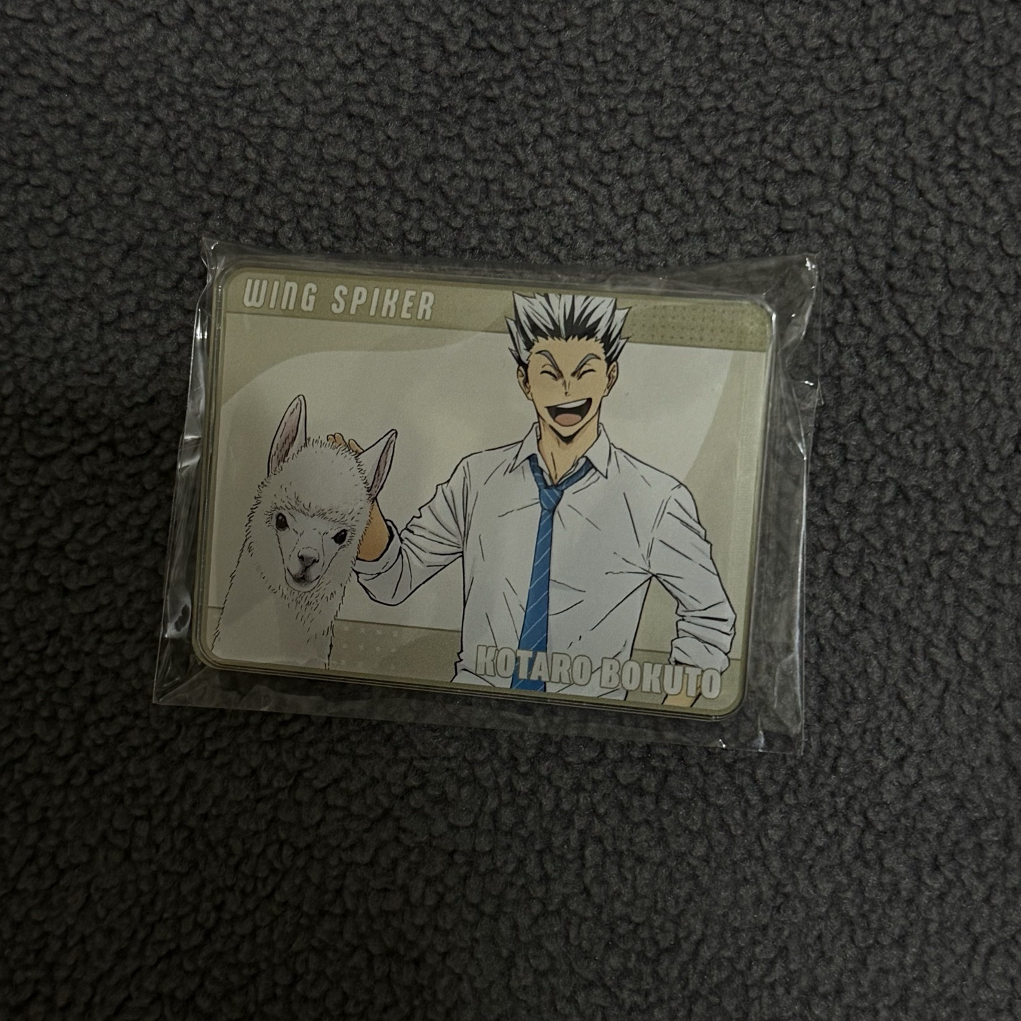 現貨 排球少年 東武動物園 壓克力名牌 木兔 特典