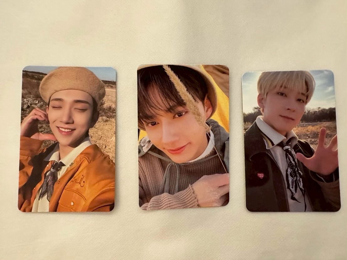 JOSHUA JUN WONWOO FACE THE SUN 專卡