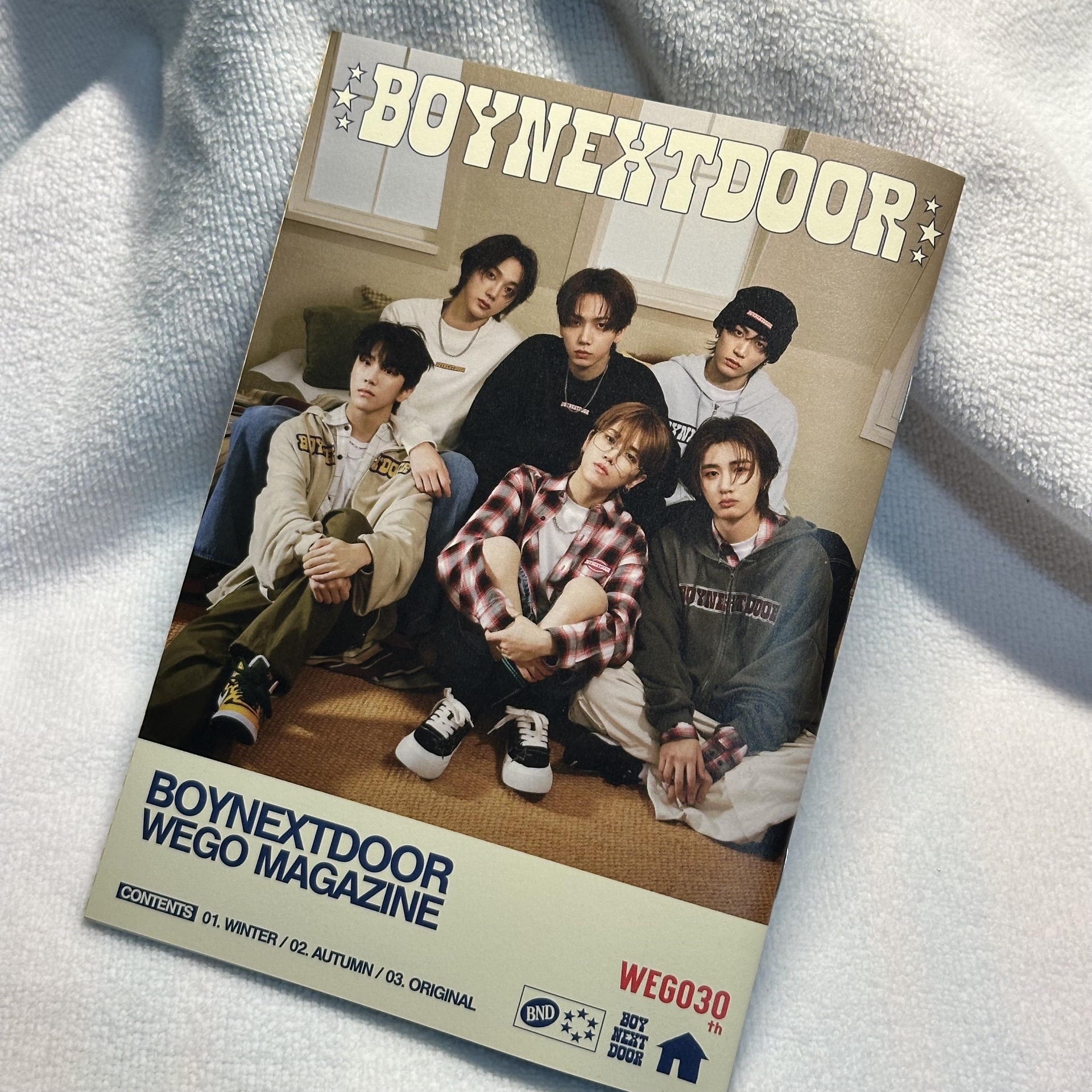 BOYNEXTDOOR 聯名—WEGO🇯🇵絕版小雜誌