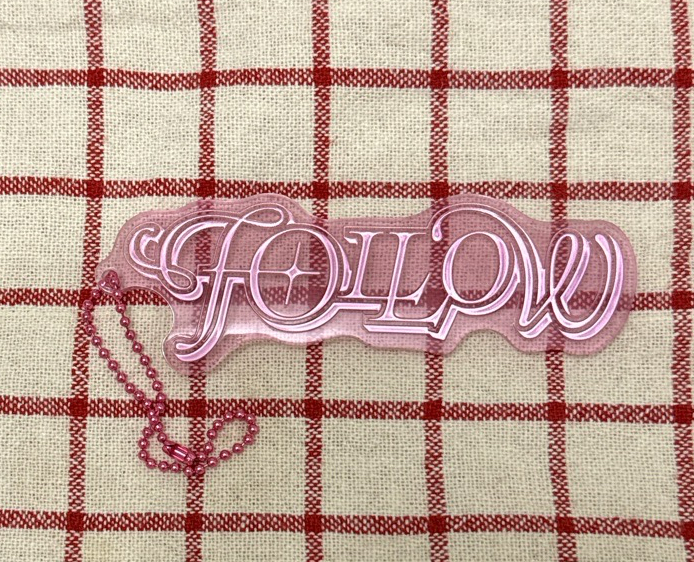 Follow again 勳吊飾