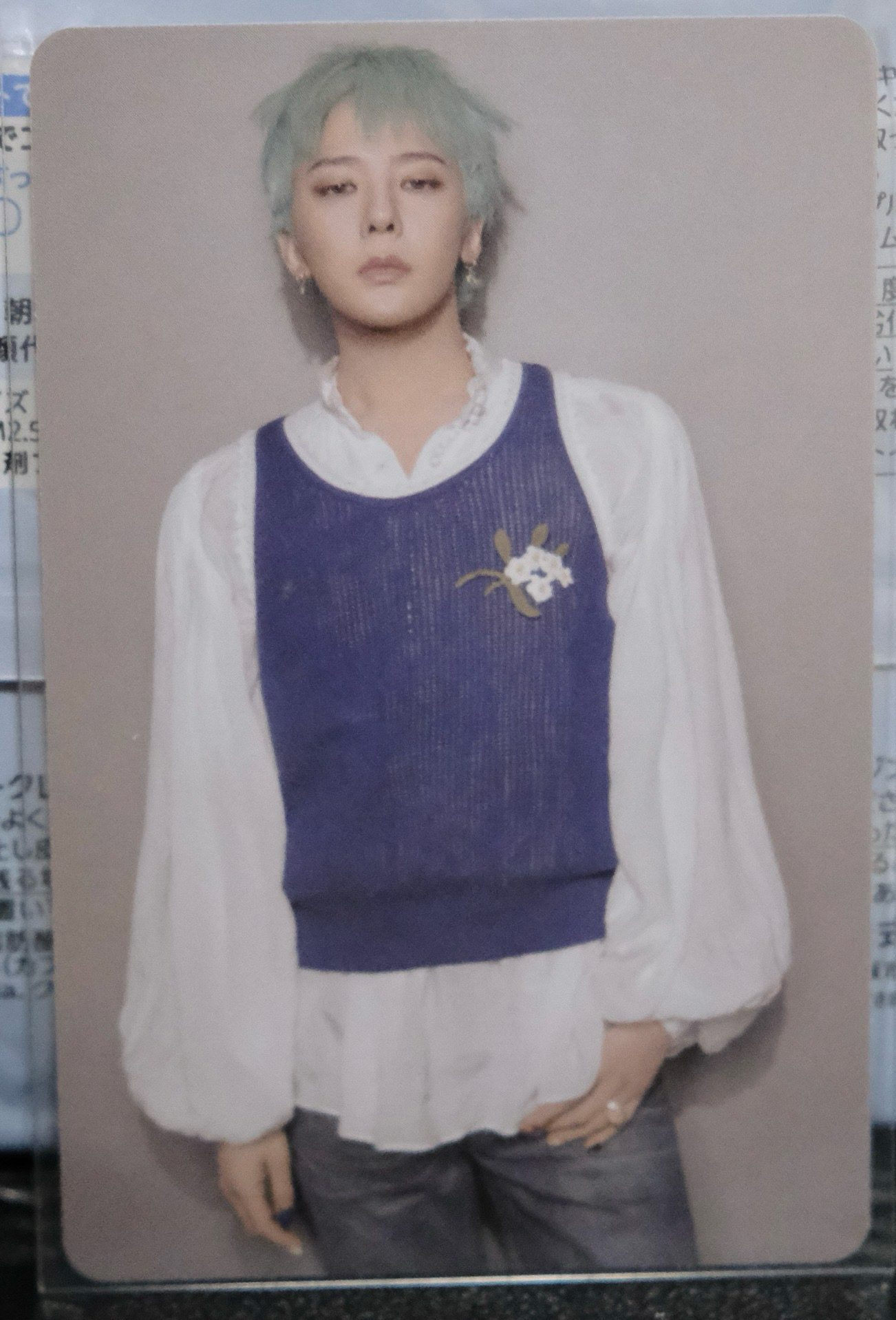 G-DRAGON 權志龍 展覽周邊卡 單張