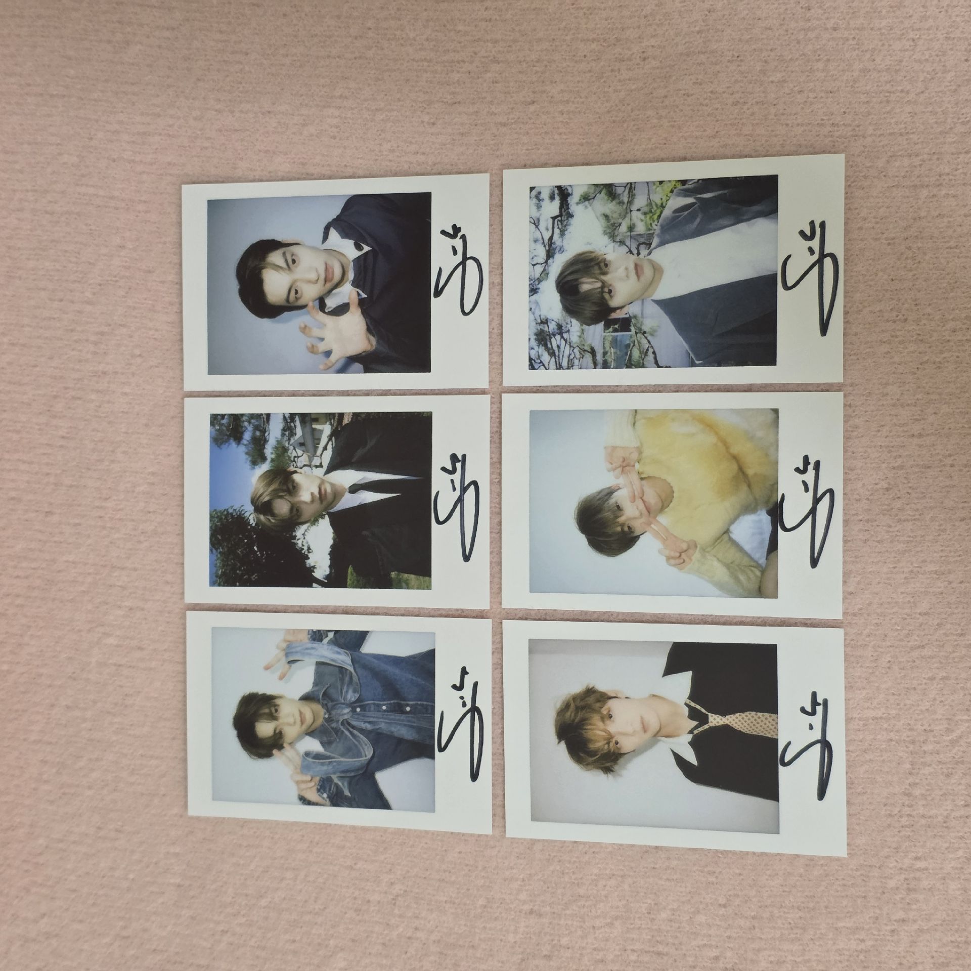 崔秀彬 風度 men's uno 雜誌卡 