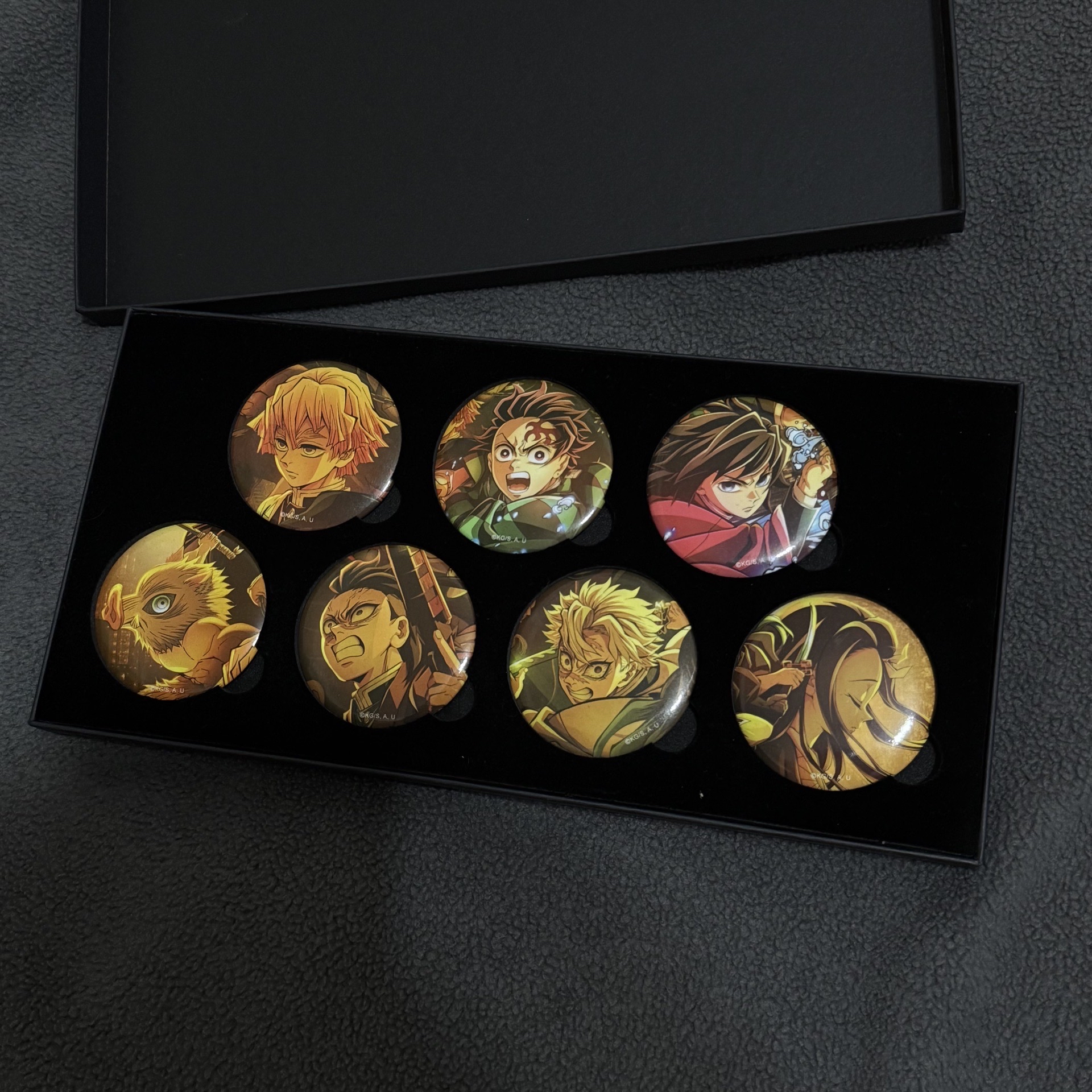 現貨 鬼滅之刃 劇場版 主視覺徽章組 set