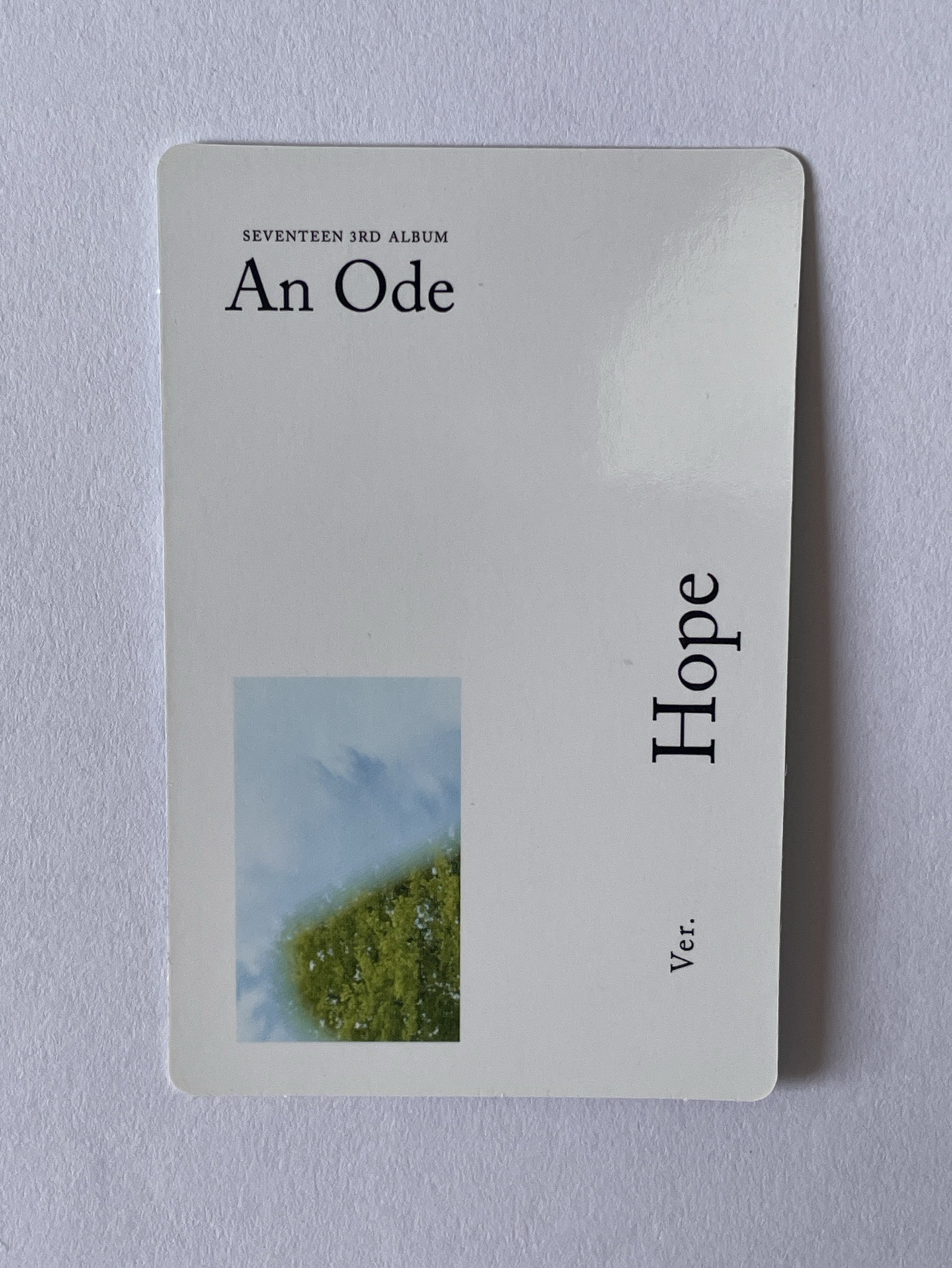 seventeen 正規 三輯 an ode hope 綠版 貝雷帽 專輯 小卡 Hoshi