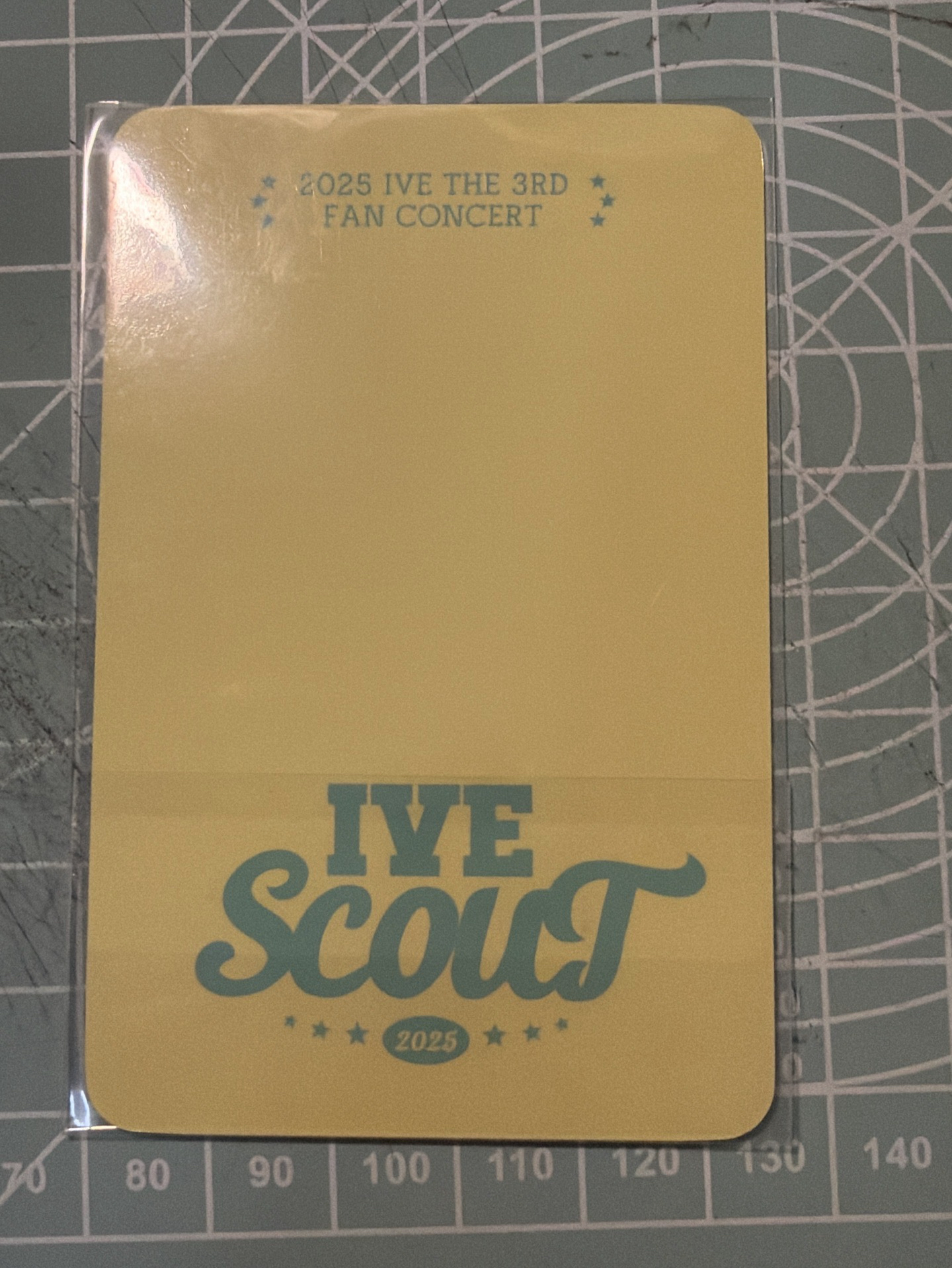 (現貨兩張不拆售）ive 2025 fan concert 張員瑛 證件照 小卡
