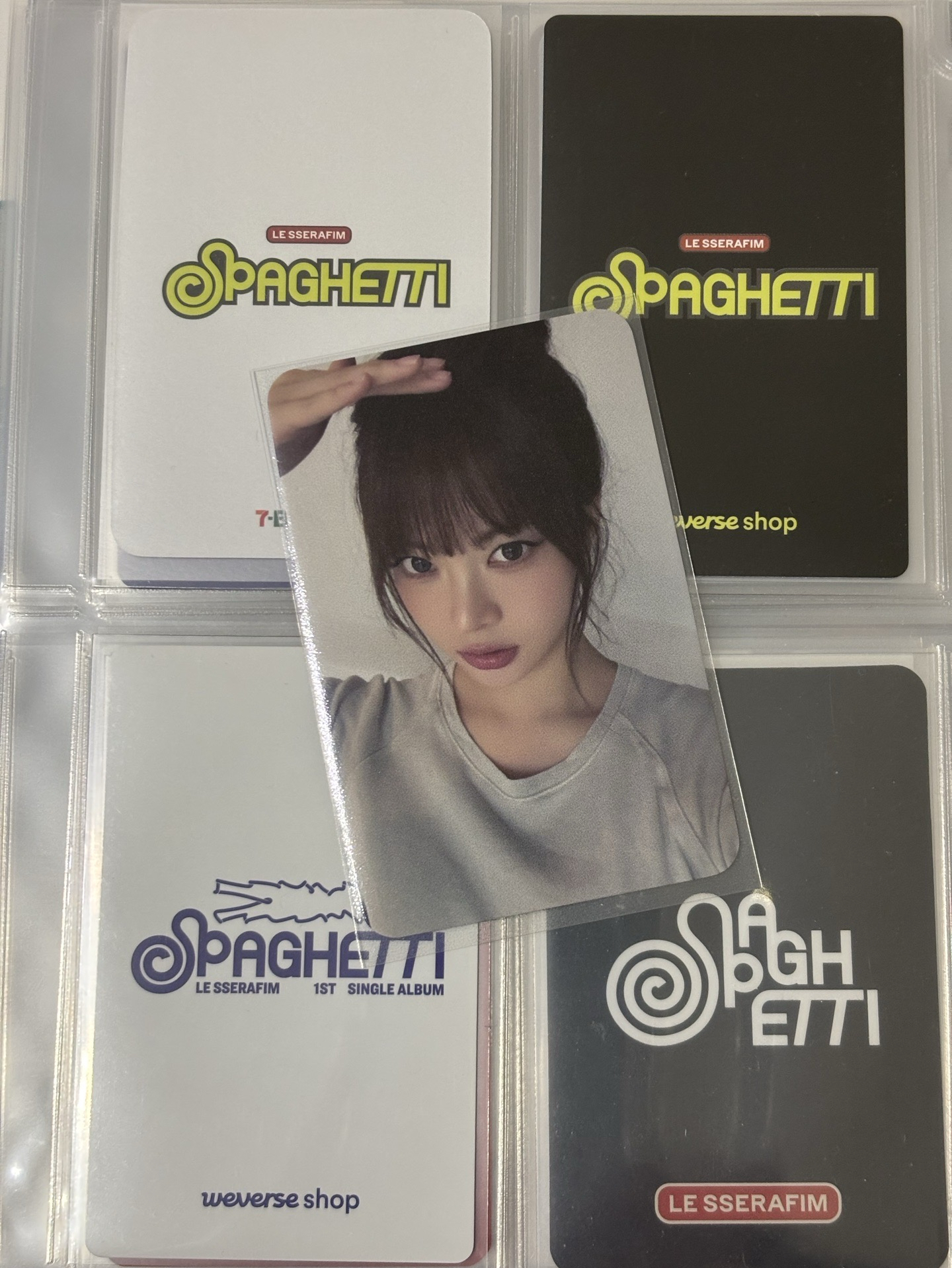 SPAGHETTI 韓國7-11幸運卡 含專