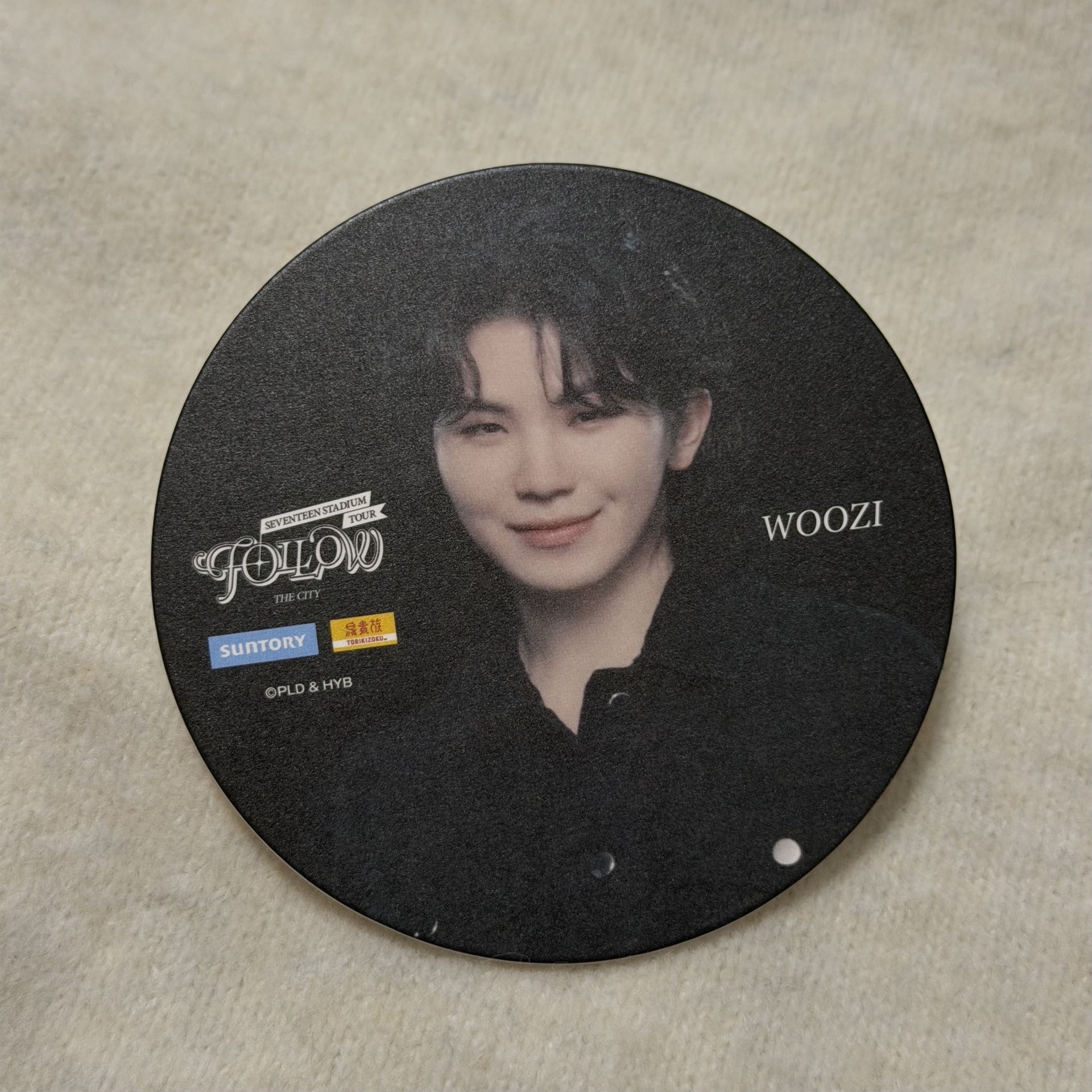 Follow Again 鳥貴族杯墊 Woozi