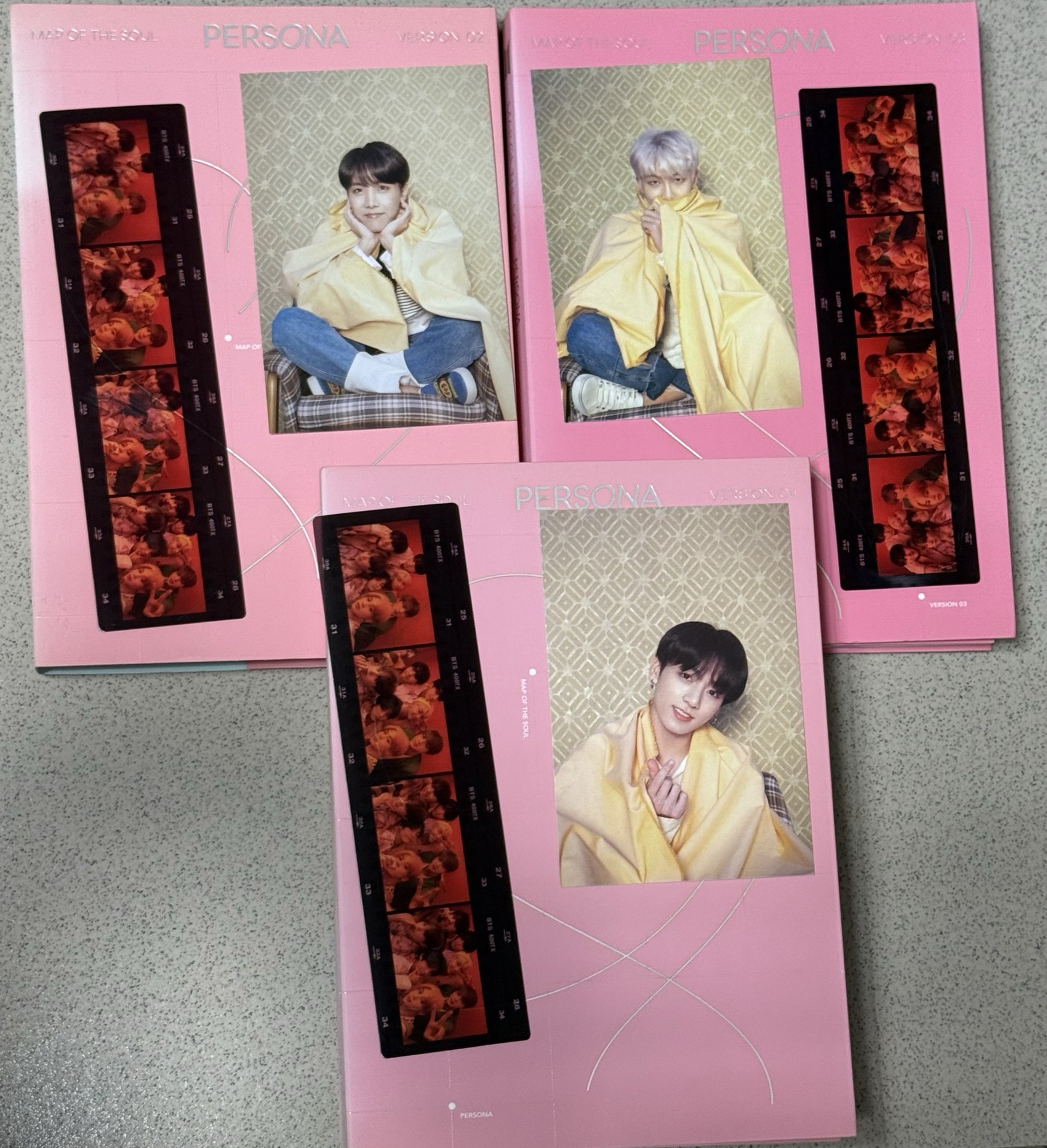 BTS PERSONA 234版 （整圖不拆）